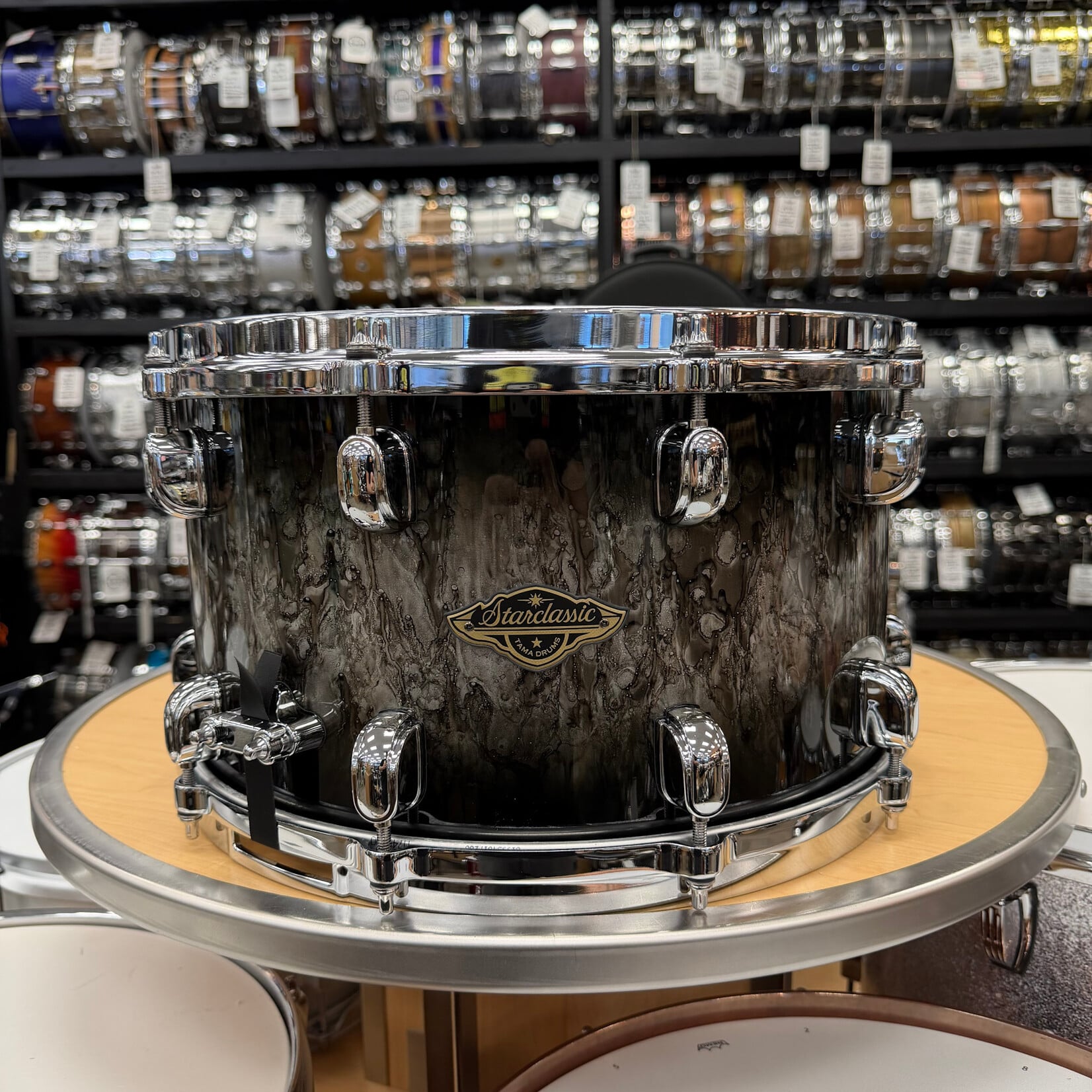Tama Tama Starclassic Walnut/Birch 8x14" Snare Drum (Molten Platinum Burst) WBSS148-MPB
