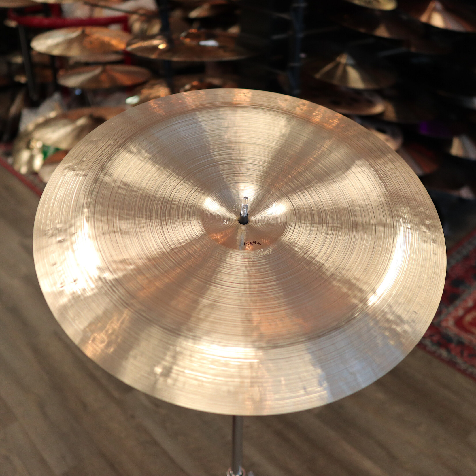 Timothy Roberts Timothy Roberts 21" S. Factory Swish 1554g Cymbal