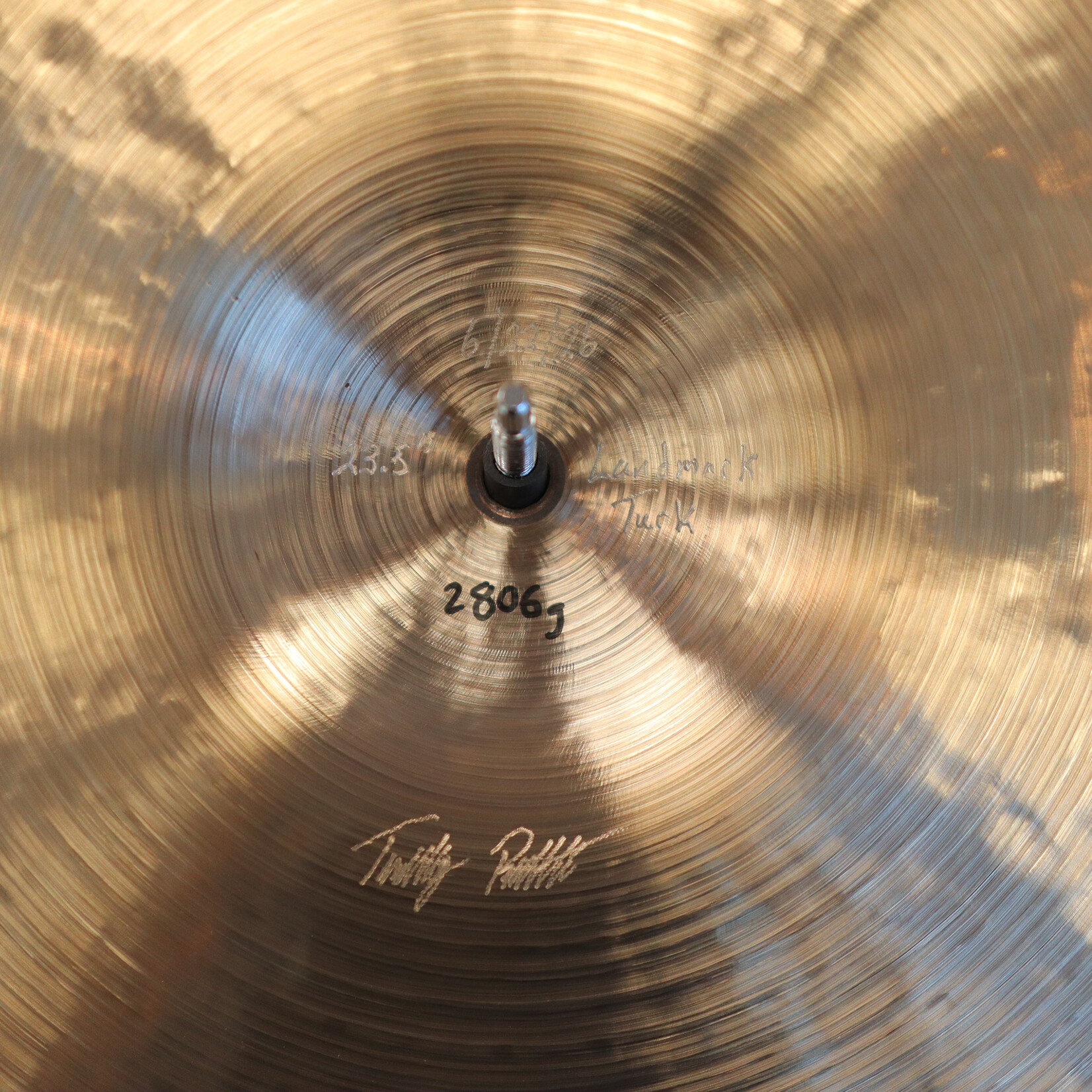 Timothy Roberts Timothy Roberts 23.5" Landmark Turk 2806g Cymbal