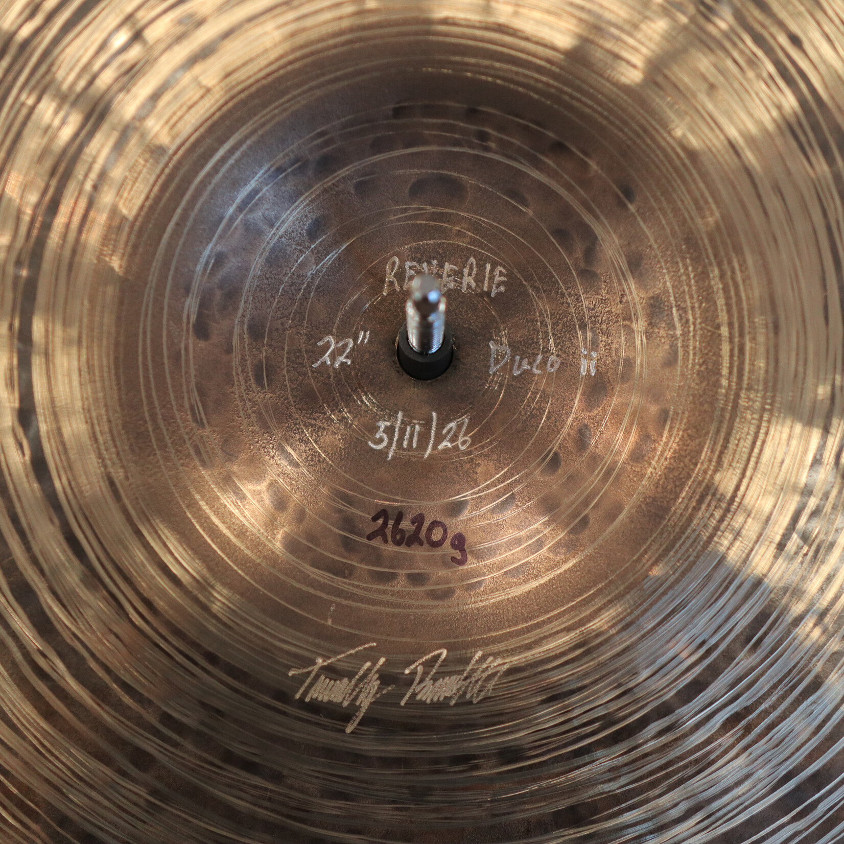 Reverie Reverie 22" Duco ii 2620g Cymbal
