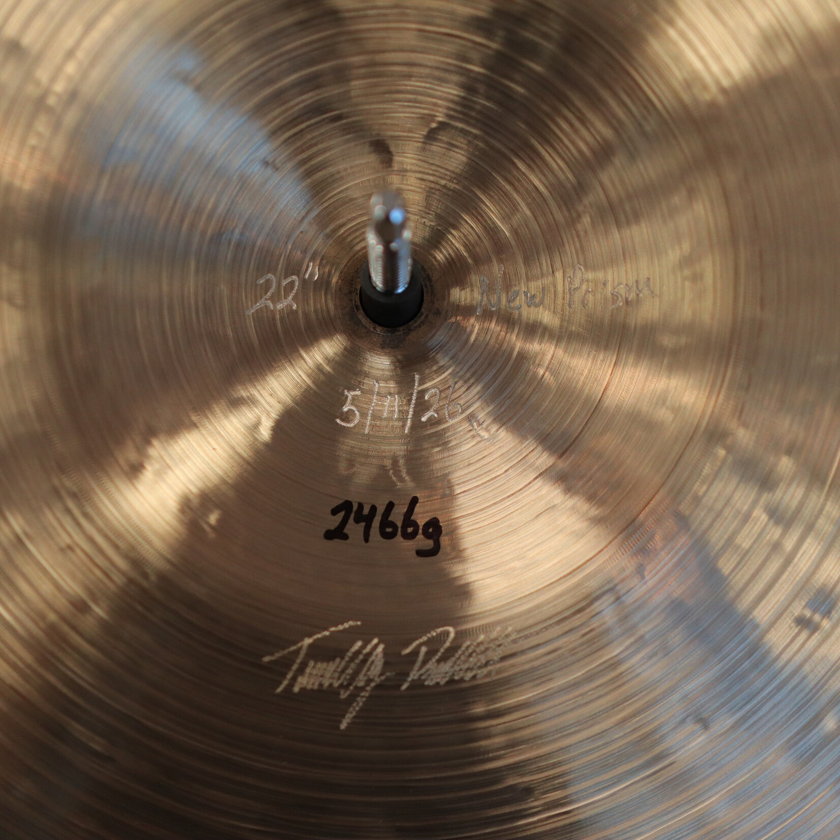Timothy Roberts Timothy Roberts 22" New Prism 2466g Cymbal
