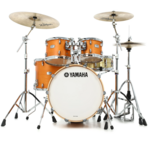 YAMAHA Yamaha Tour Custom Maple 4-pc Drum Set 20/10/12/14 (Caramel Satin) TMP0F4CRS