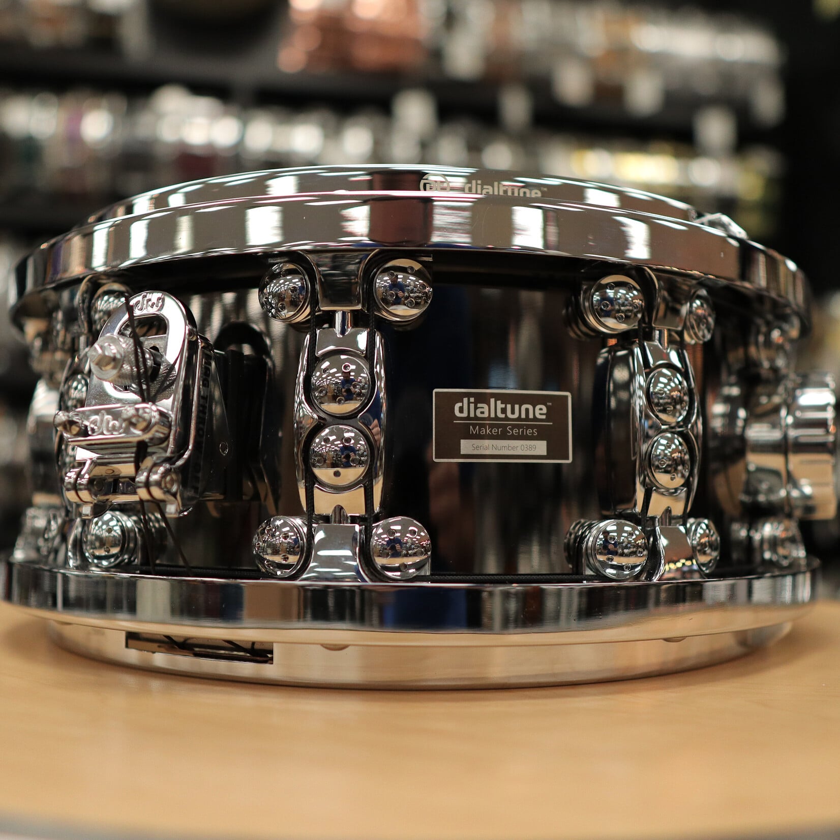 Dialtune Pre-Owned Dialtune Maker Series 6.5x14" Black Nickel over Brass Snare Drum