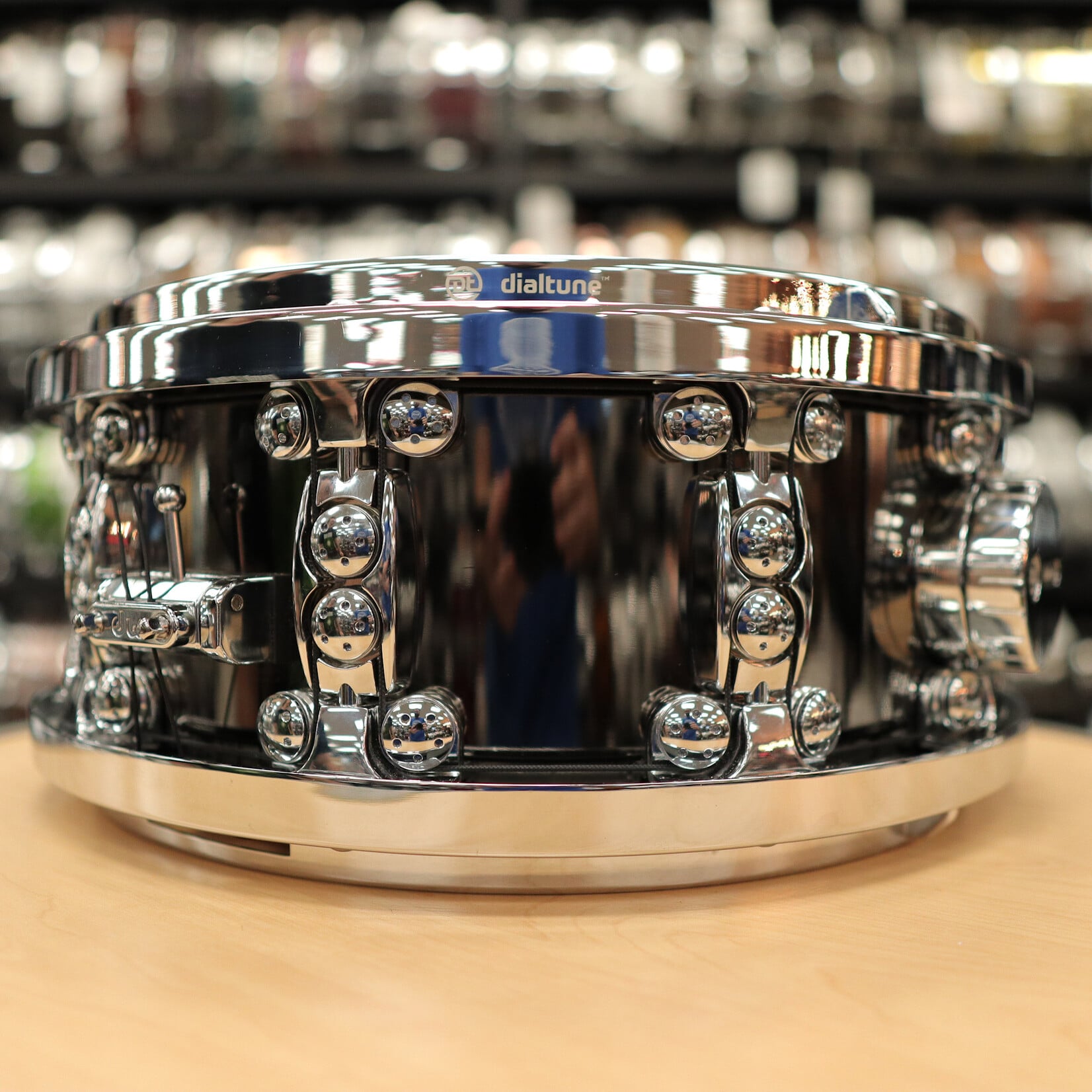 Dialtune Pre-Owned Dialtune Maker Series 6.5x14" Black Nickel over Brass Snare Drum