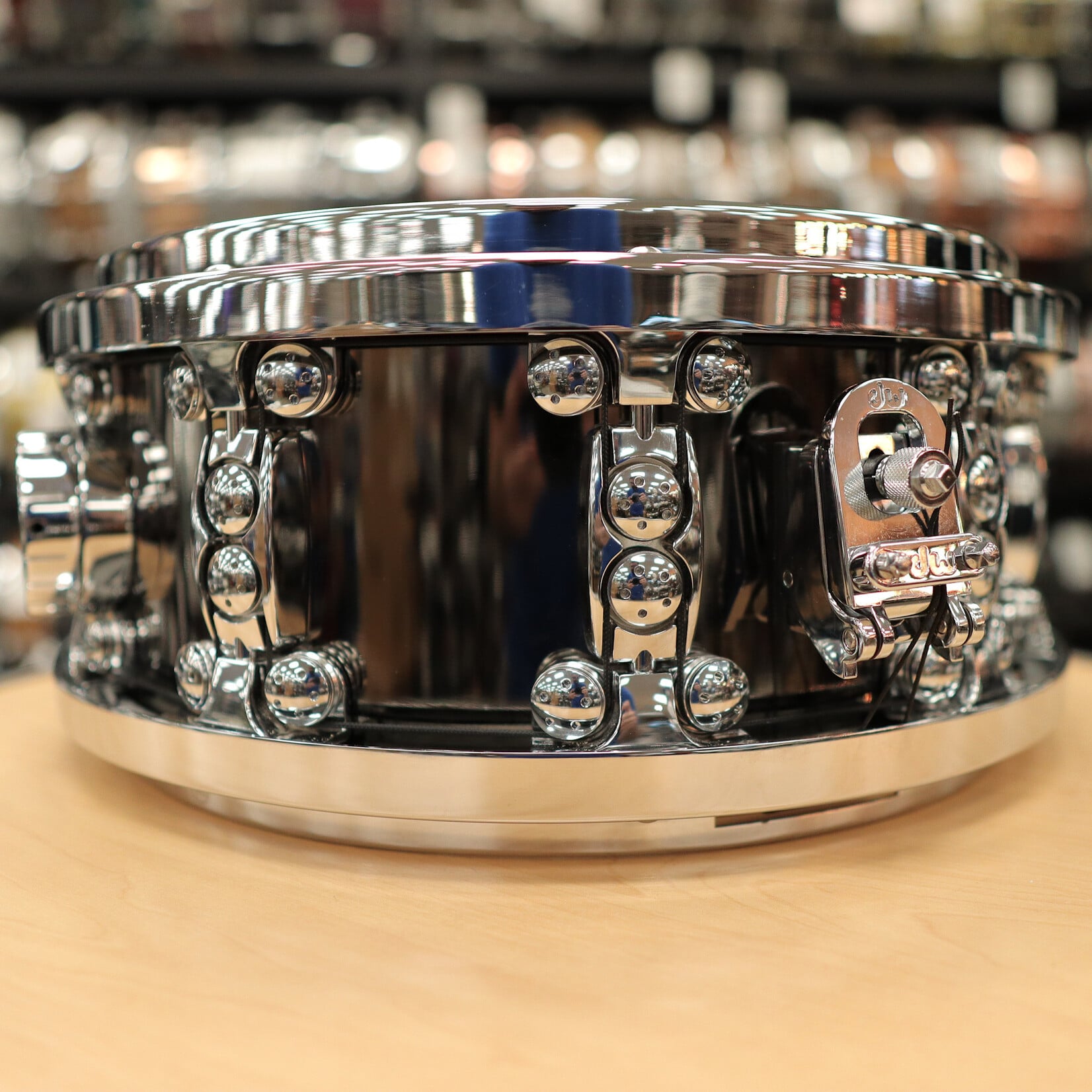Dialtune Pre-Owned Dialtune Maker Series 6.5x14" Black Nickel over Brass Snare Drum