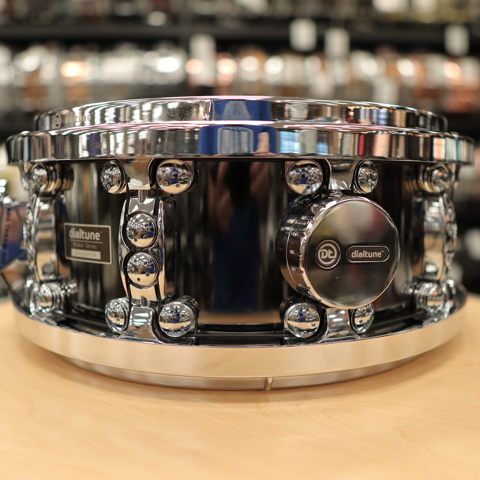Dialtune Pre-Owned Dialtune Maker Series 6.5x14" Black Nickel over Brass Snare Drum