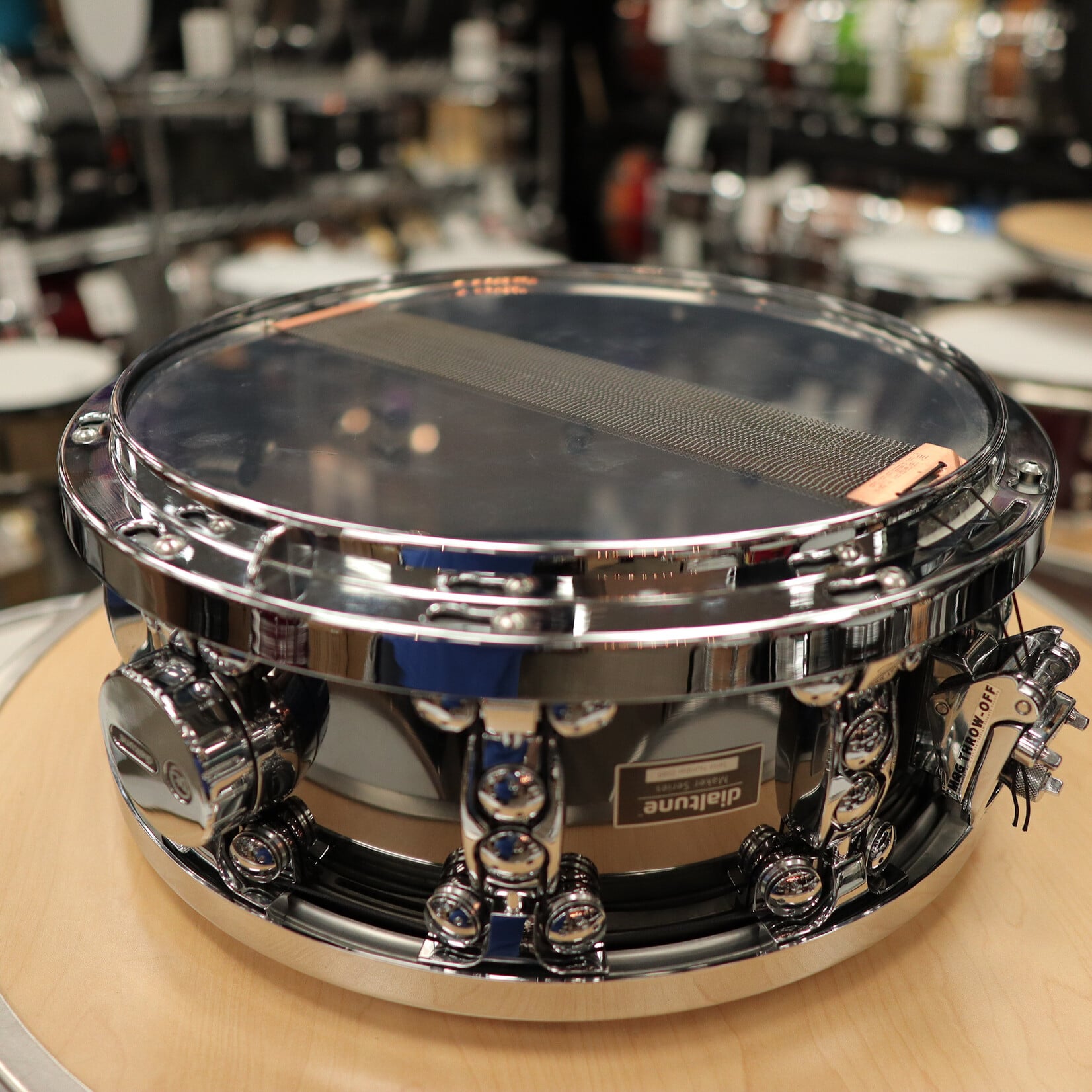 Dialtune Pre-Owned Dialtune Maker Series 6.5x14" Black Nickel over Brass Snare Drum