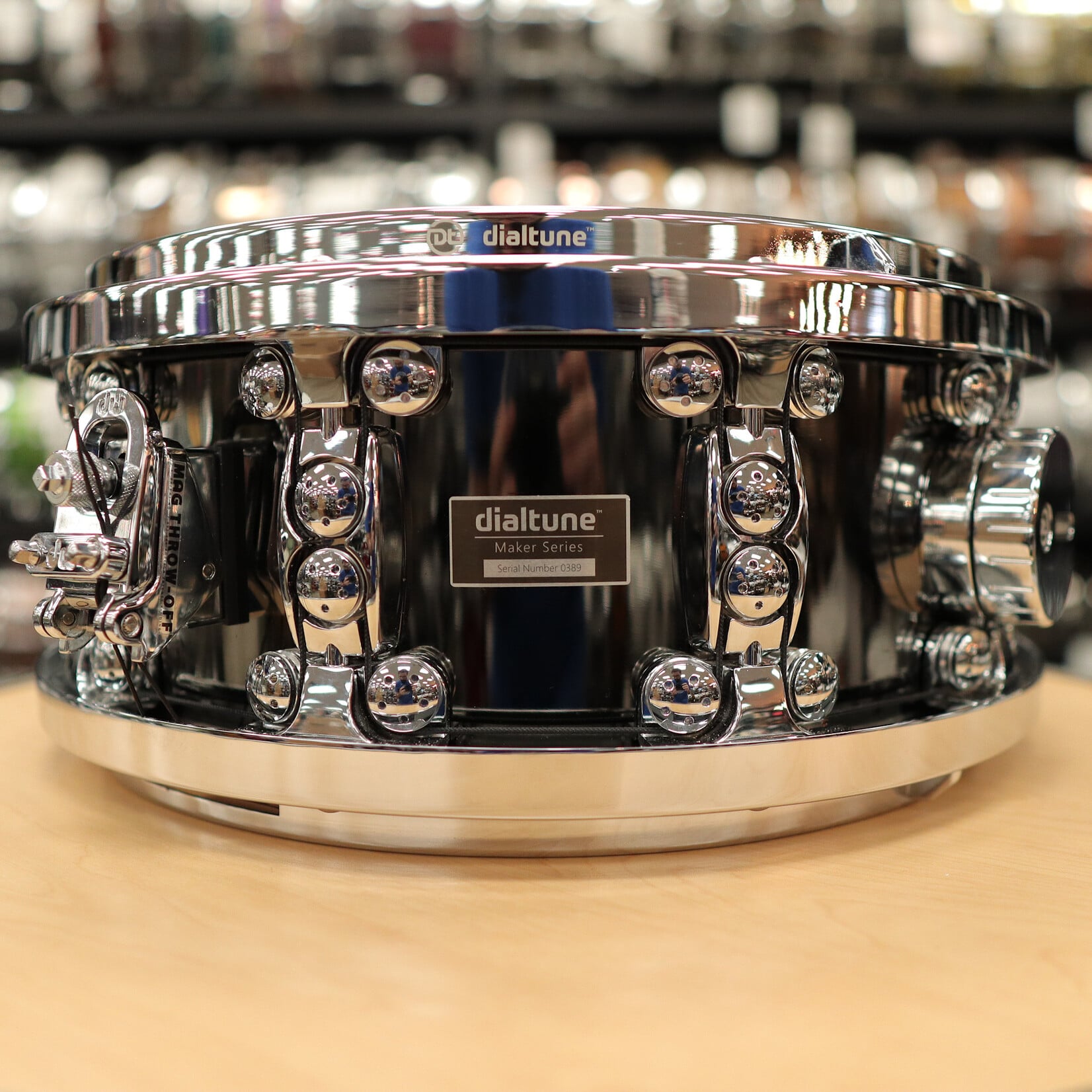 Dialtune Pre-Owned Dialtune Maker Series 6.5x14" Black Nickel over Brass Snare Drum