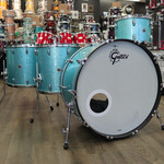 Gretsch Pre-Owned Gretsch Brooklyn 4-Piece Shell Pack 13/16/18/26 (Turquoise Sparkle)