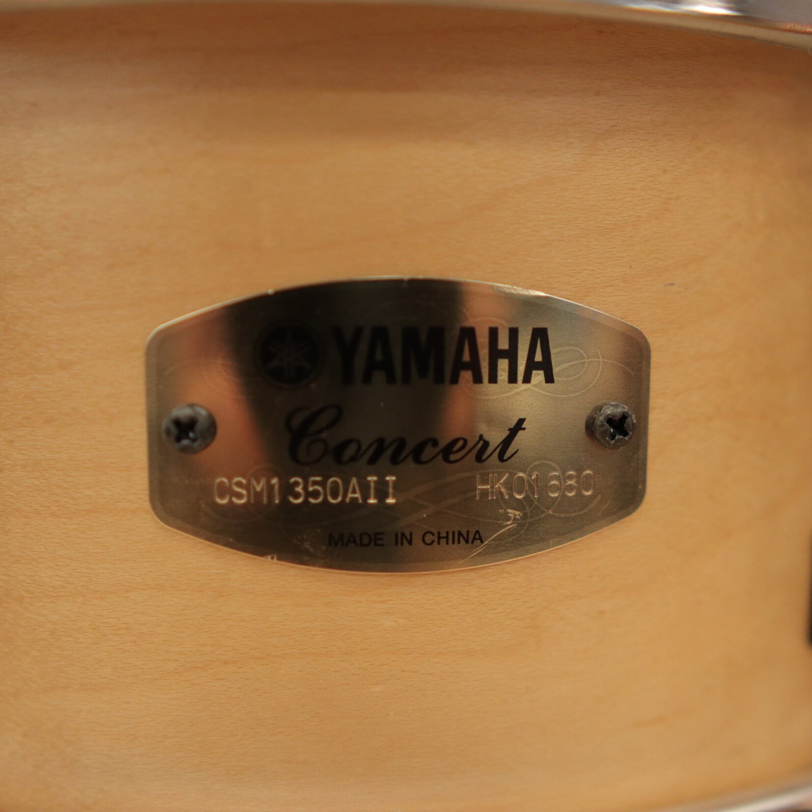 YAMAHA Pre-Owned Yamaha Concert Series Maple 5x13" Snare Drum CSM-1350AII