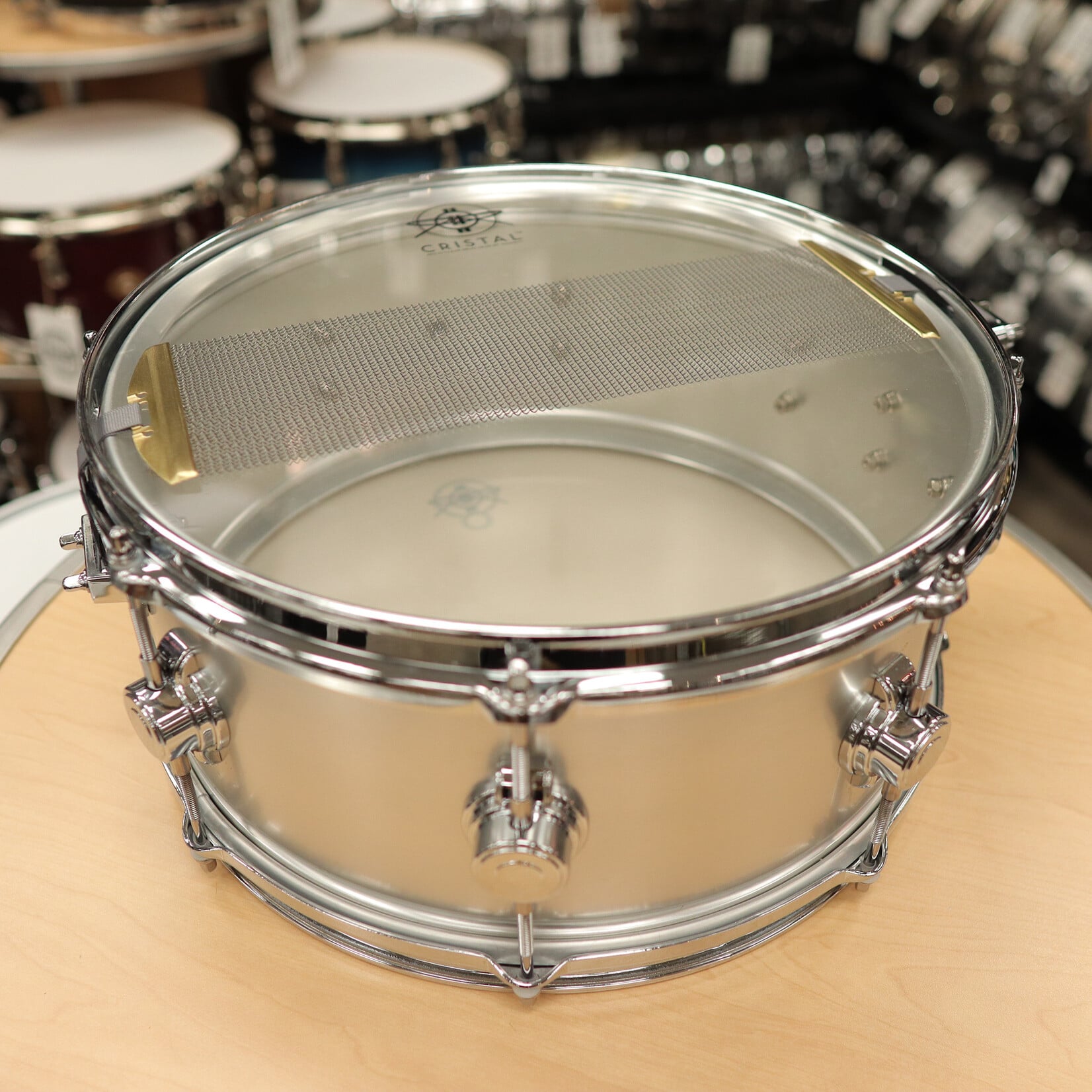 George Way Pre-Owned George Way 6.5x14" "Aero" Aluminum Snare Drum