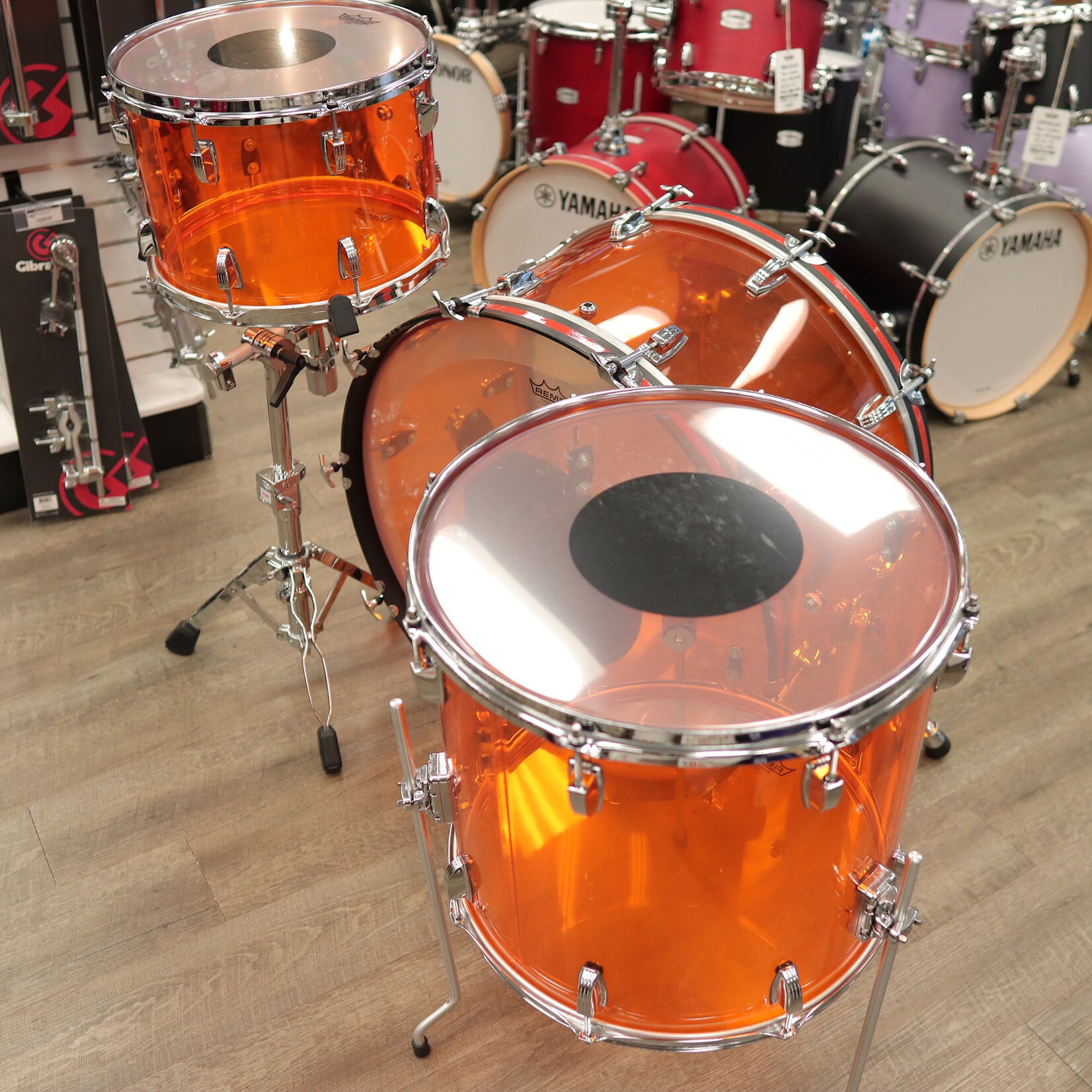 RCI Pre-Owned RCI Acrylic 3-PC Shell Pack 14/16/26 (Amber)