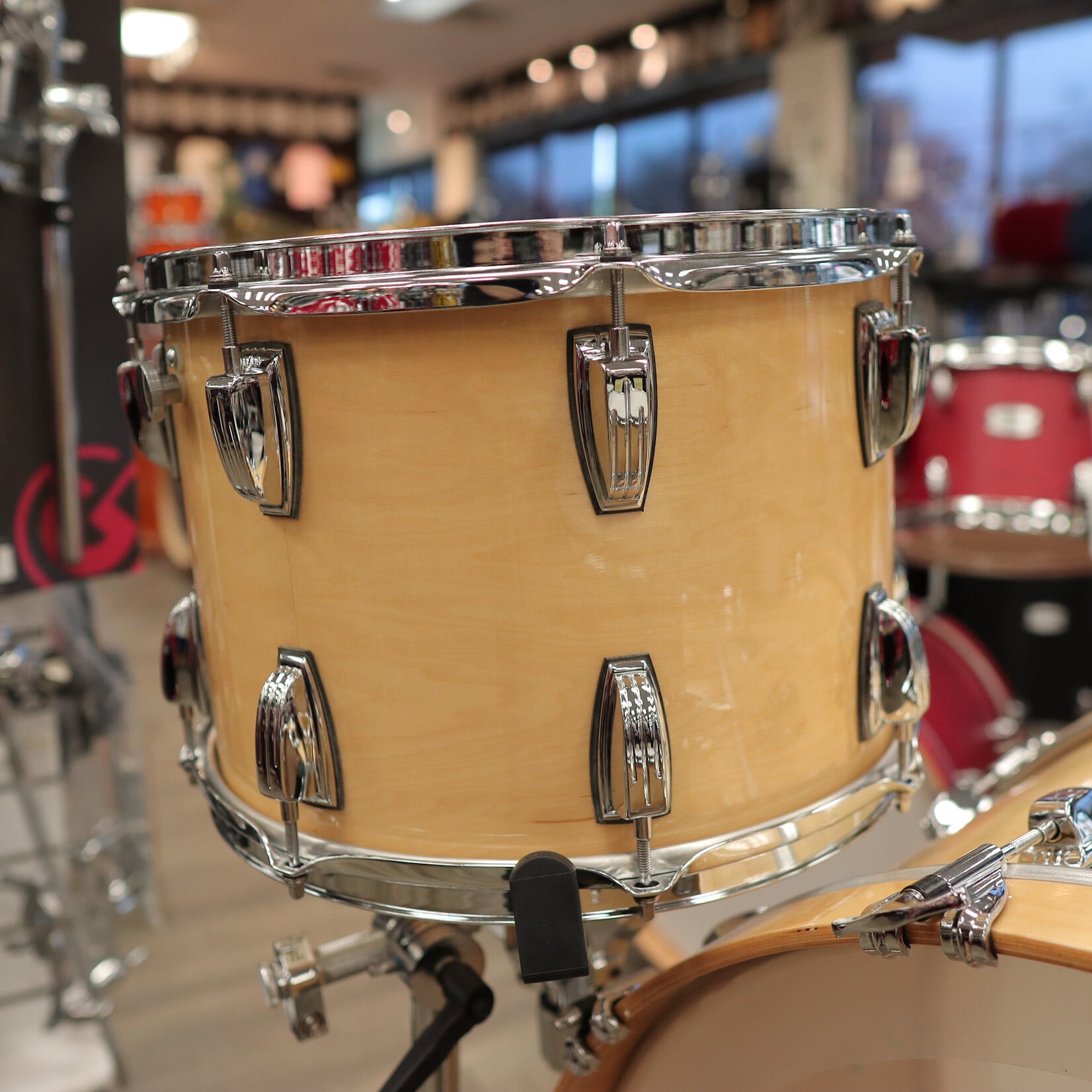 Ludwig Pre-Owned Ludwig Legacy Classic Exotic 4-PC Shell Pack 14/16/18/26 (Natural Gloss)