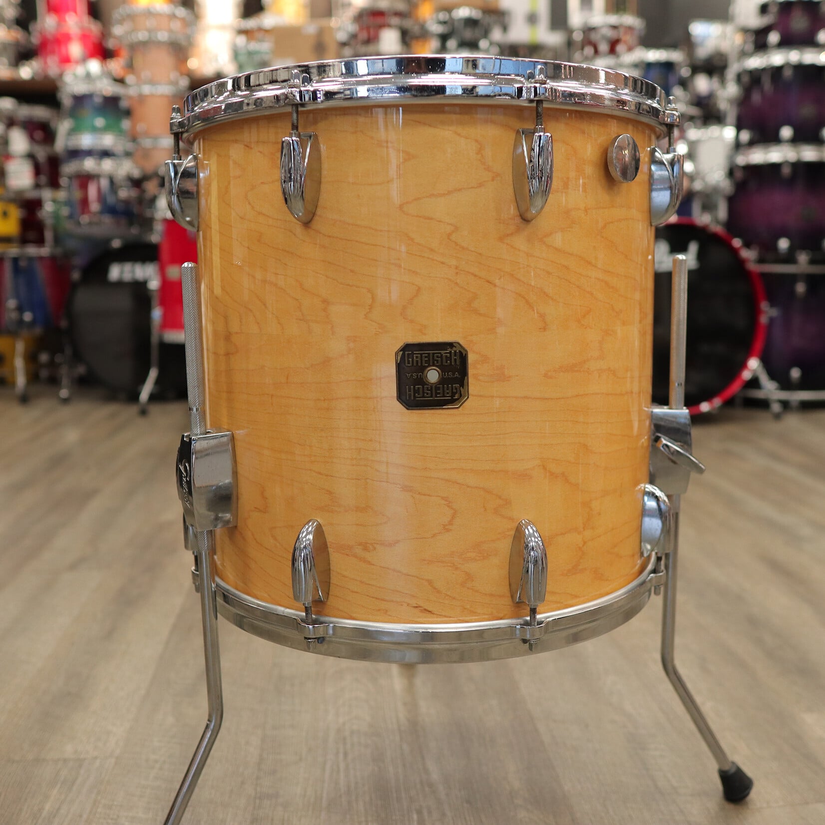 Gretsch Vintage 80s Gretsch Square Badge 16x16" Floor Tom