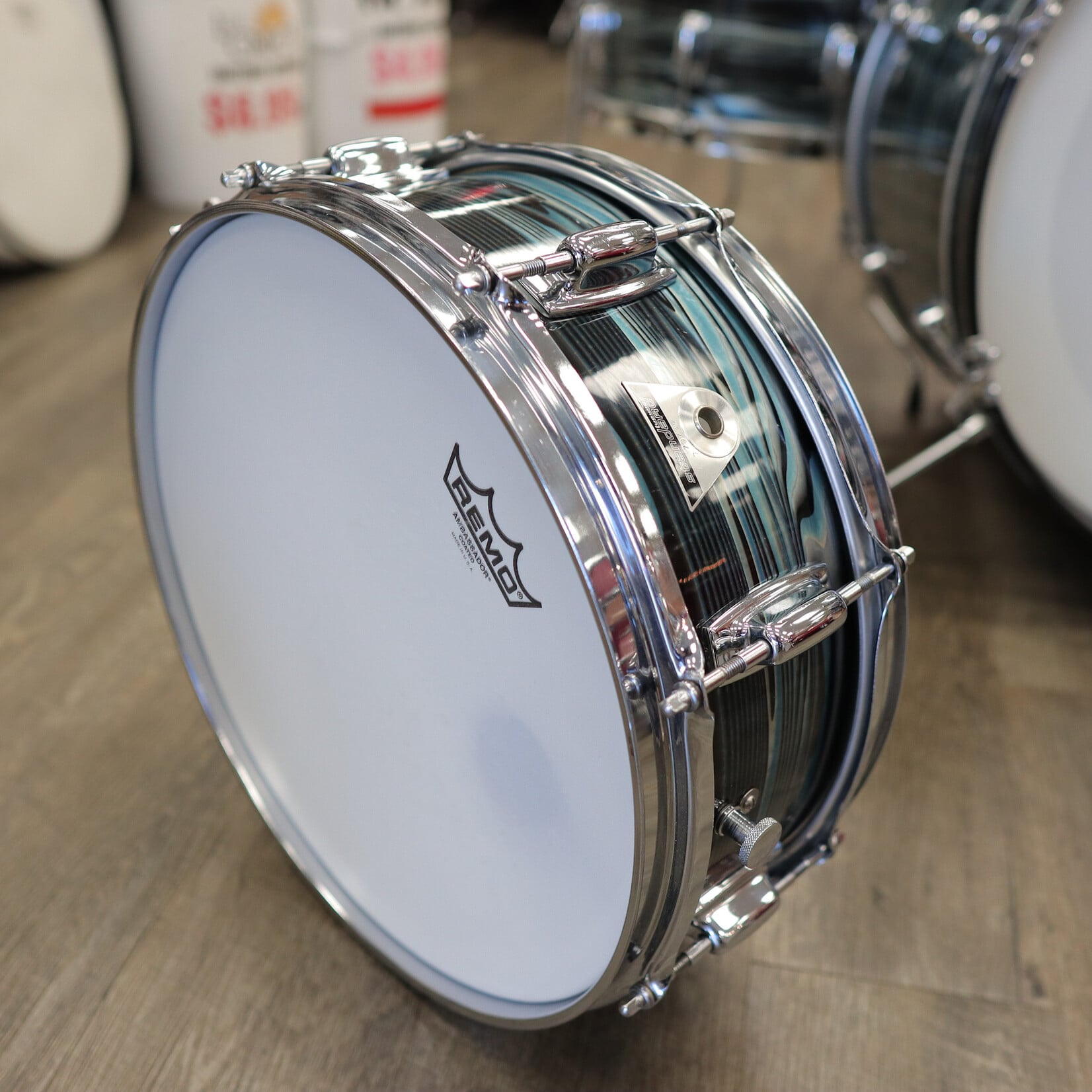 Ludwig Vintage Ludwig Standard 4-PC Shell Pack 12/14/20/14Sn (Blue Strata)
