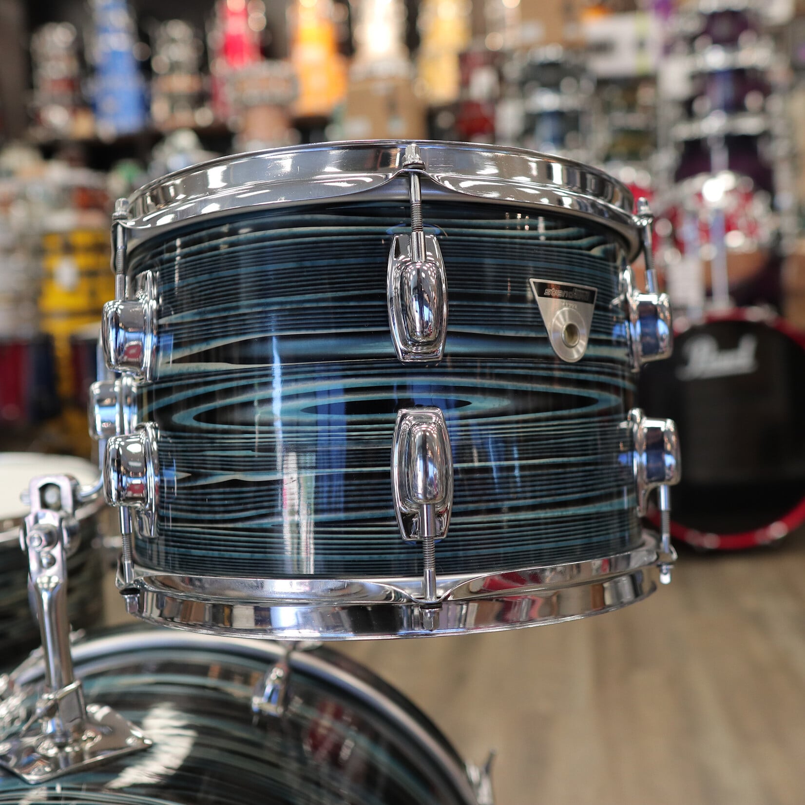 Ludwig Vintage Ludwig Standard 4-PC Shell Pack 12/14/20/14Sn (Blue Strata)