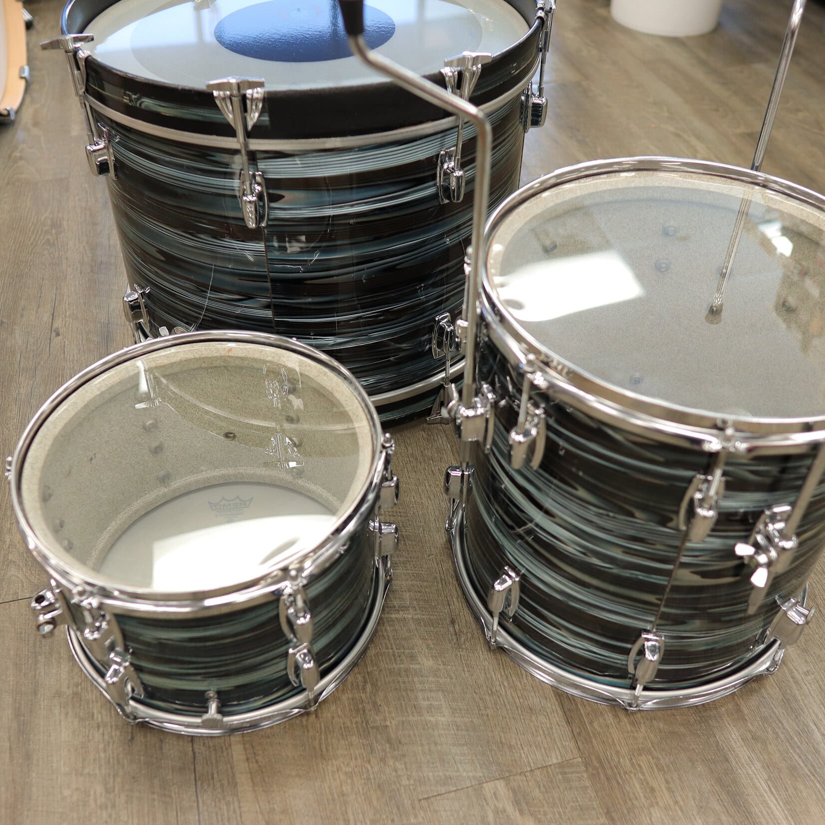 Ludwig Vintage Ludwig Standard 4-PC Shell Pack 12/14/20/14Sn (Blue Strata)