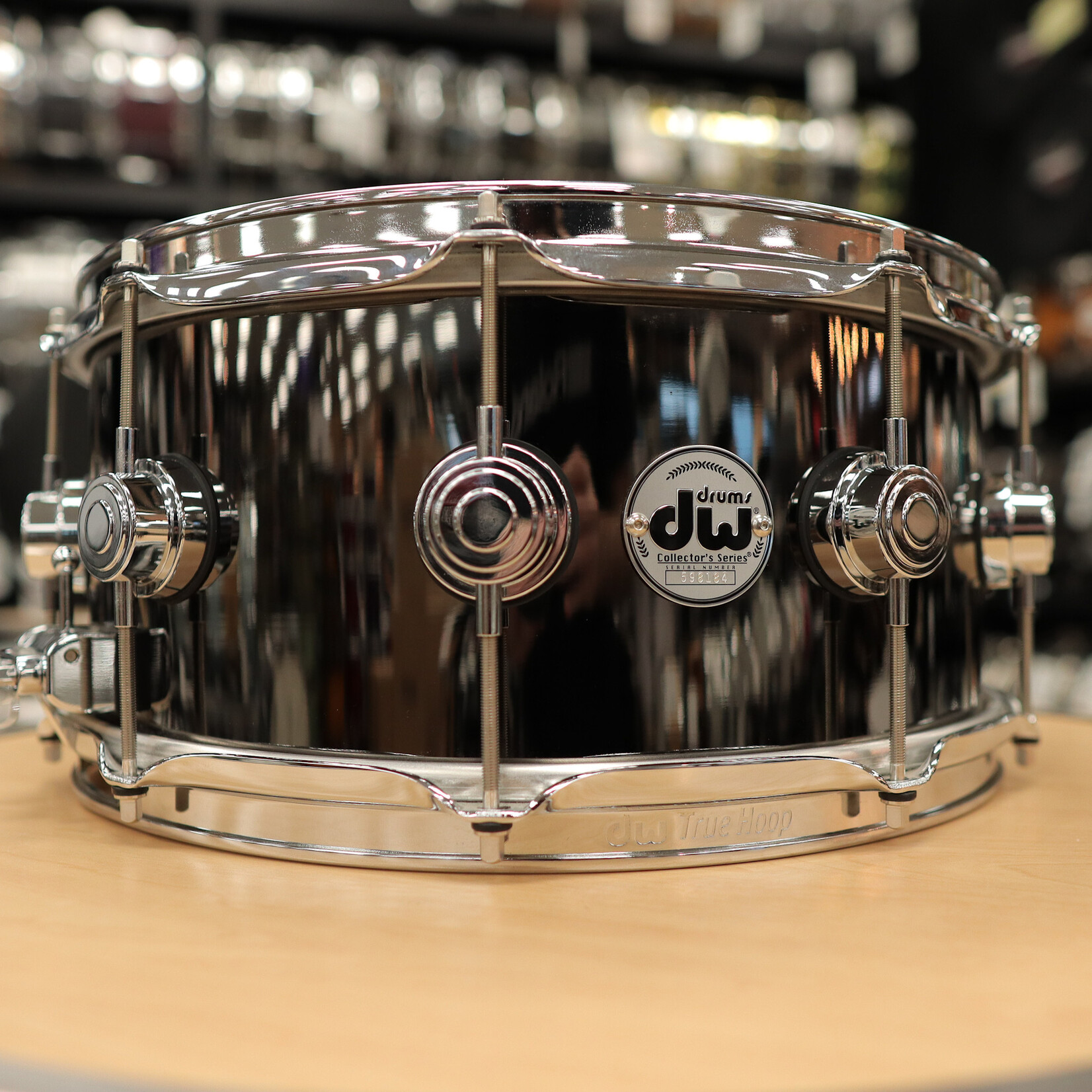 DW Pre-Owned DW Collector's Series 6.5x14" Black Nickel over Brass Snare Drum