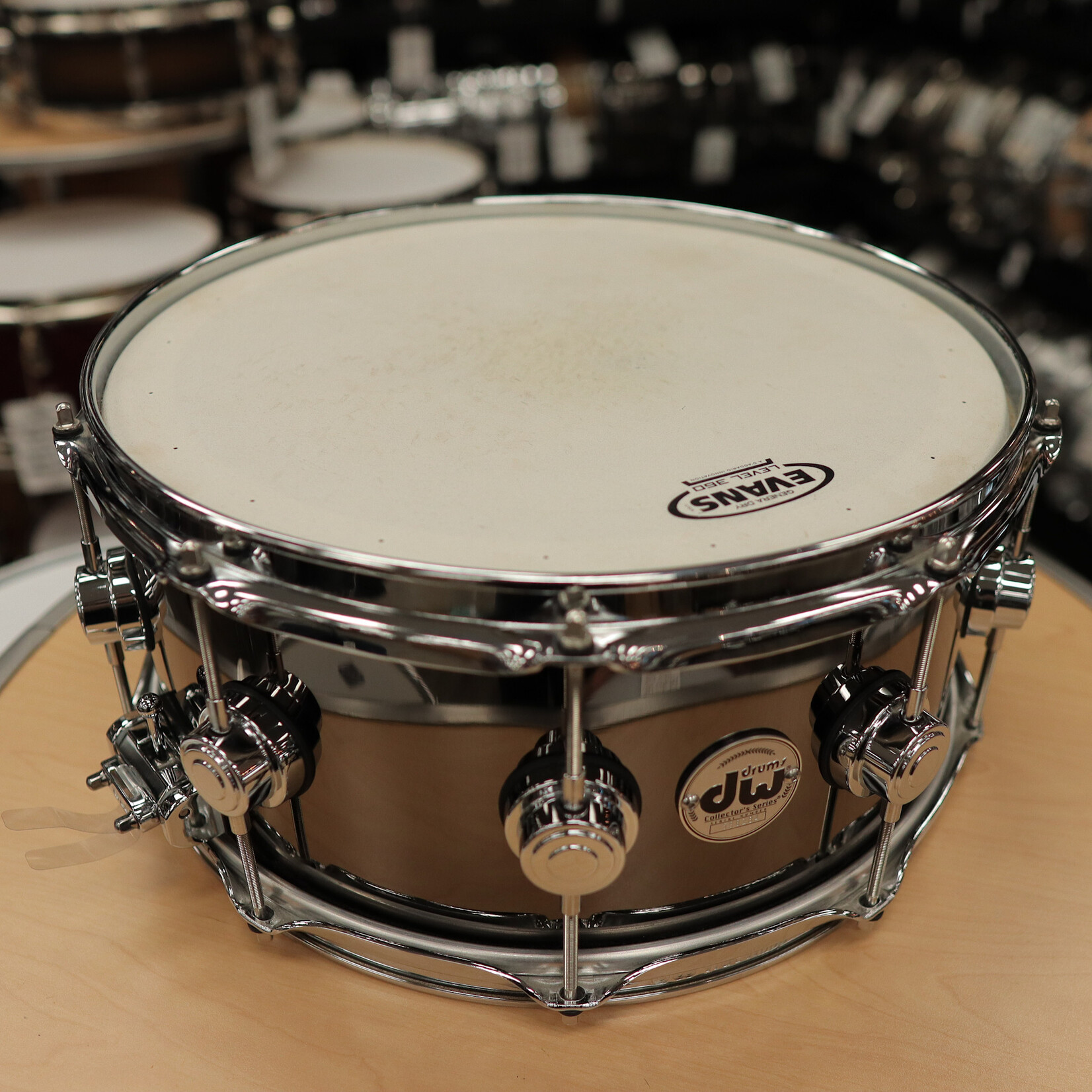 DW Pre-Owned DW Collector's Series 6.5x14" Black Nickel over Brass Snare Drum