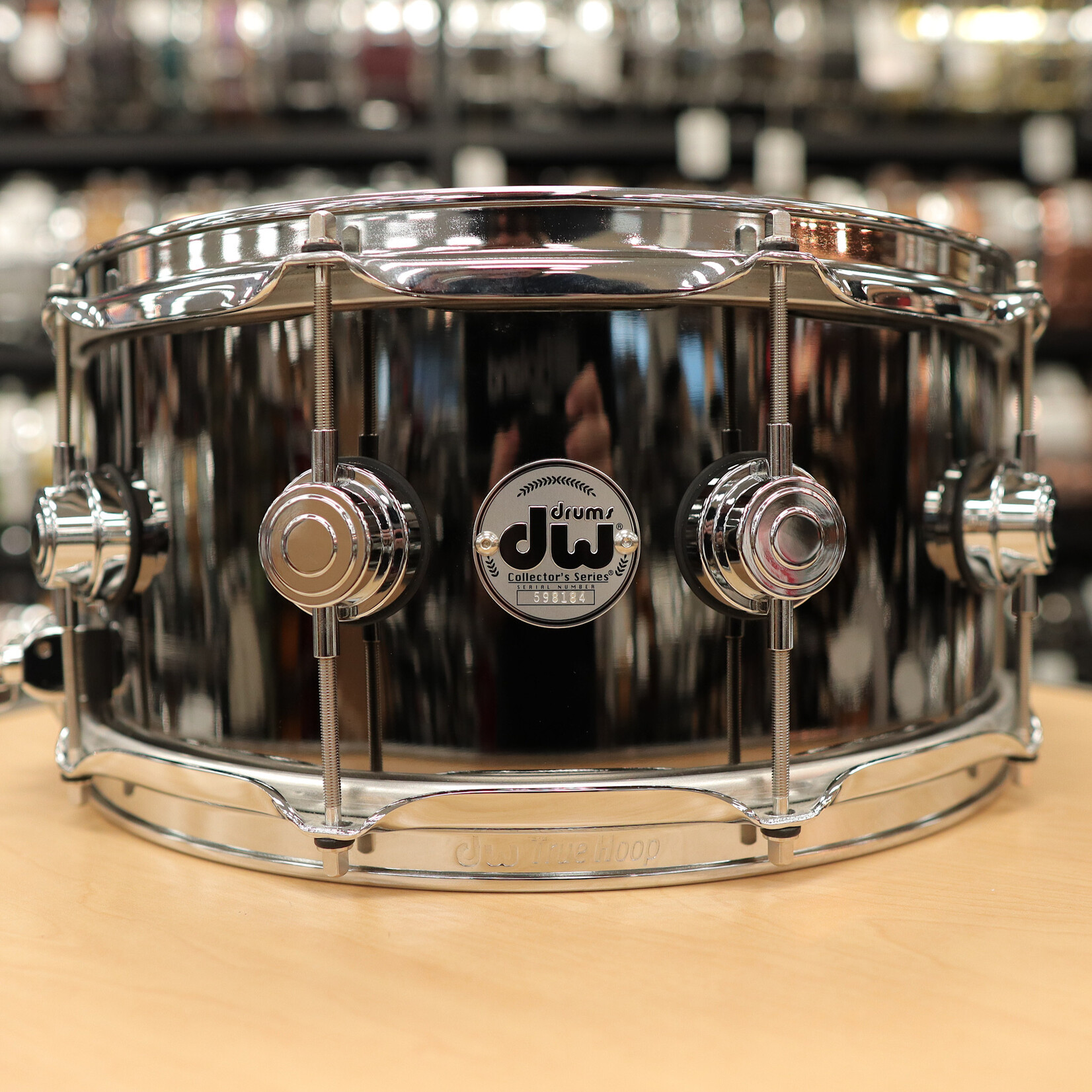DW Pre-Owned DW Collector's Series 6.5x14" Black Nickel over Brass Snare Drum