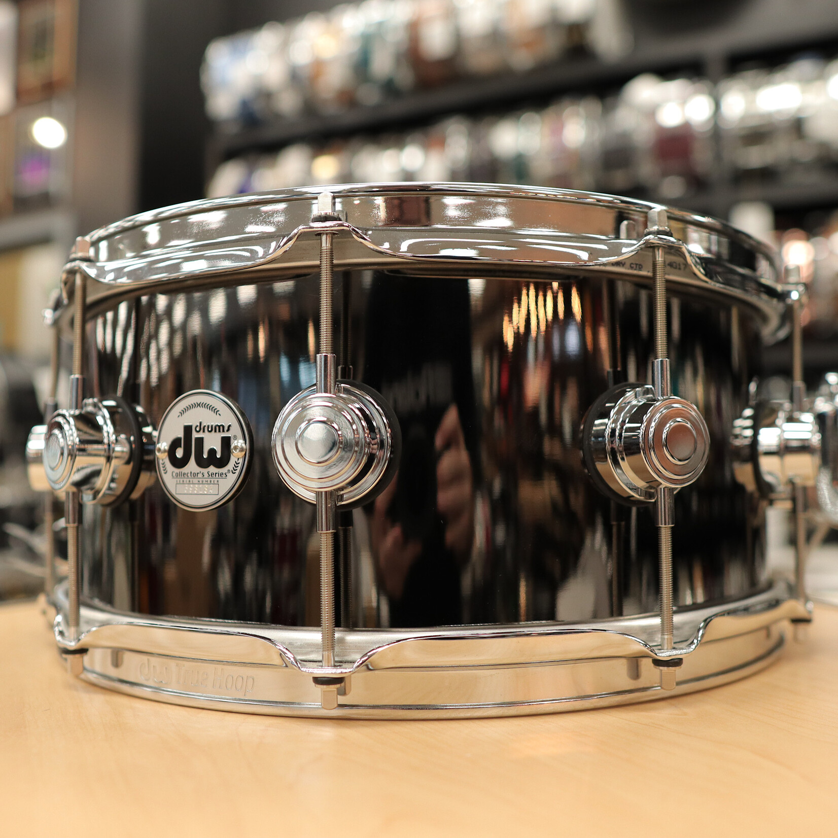 DW Pre-Owned DW Collector's Series 6.5x14" Black Nickel over Brass Snare Drum