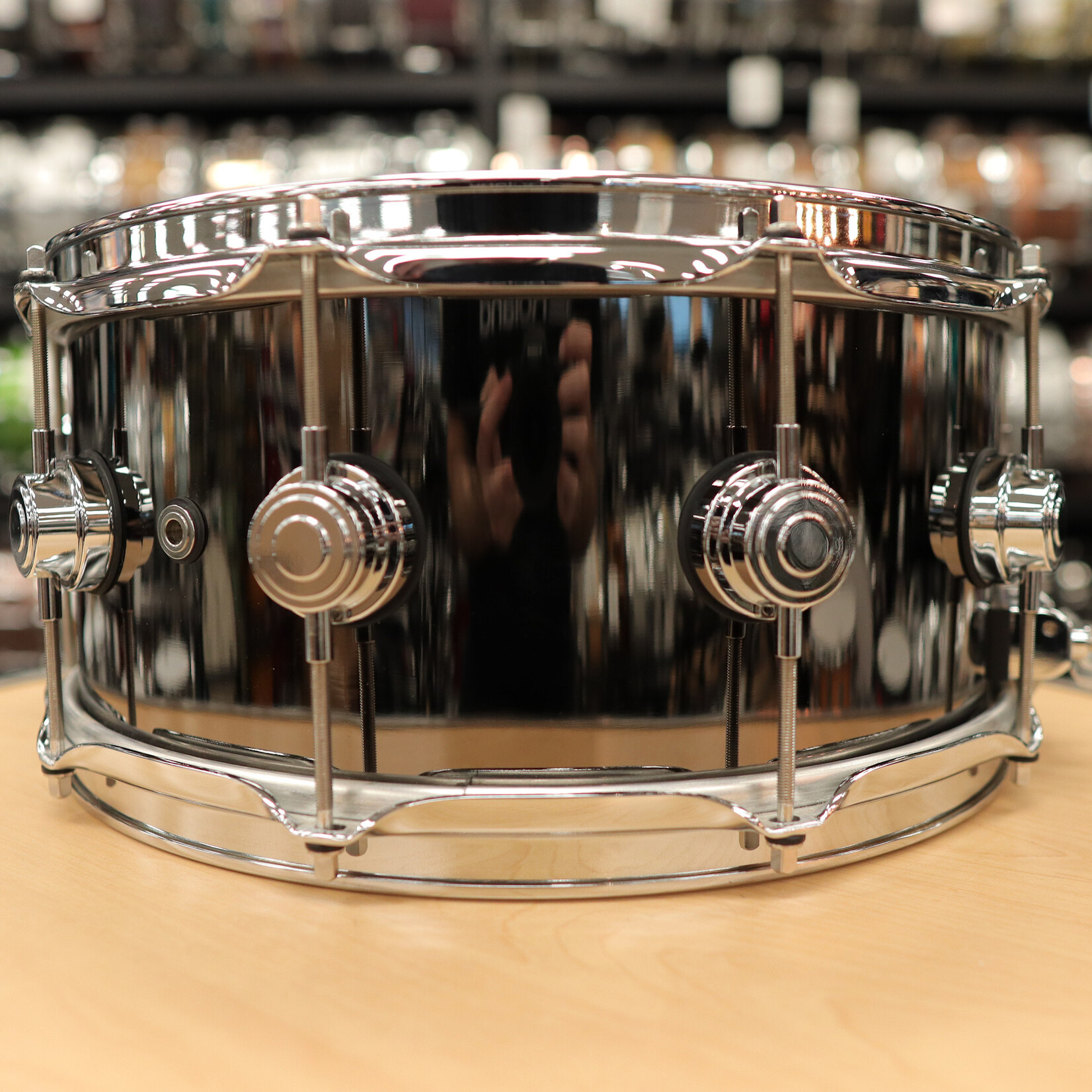 DW Pre-Owned DW Collector's Series 6.5x14" Black Nickel over Brass Snare Drum