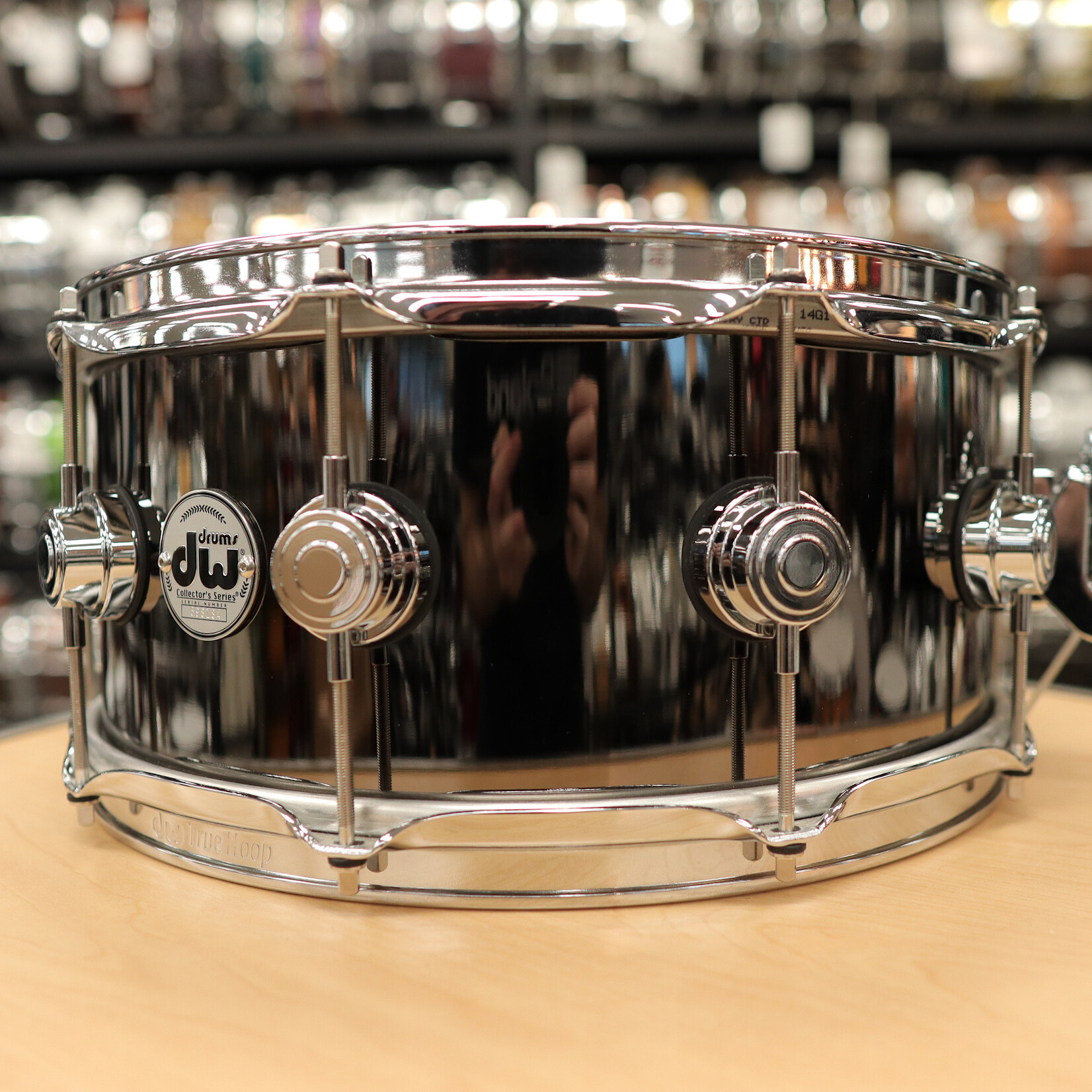 DW Pre-Owned DW Collector's Series 6.5x14" Black Nickel over Brass Snare Drum