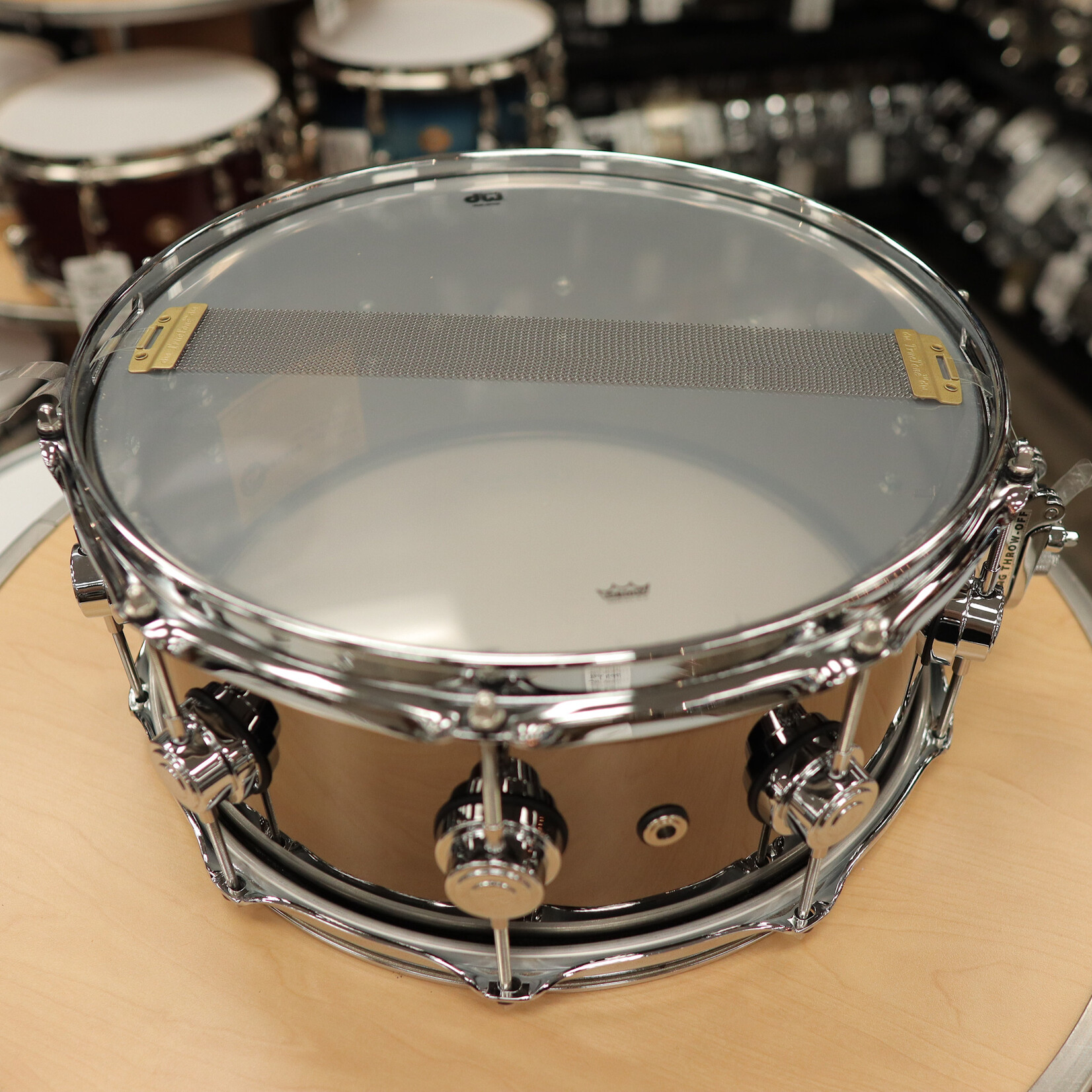 DW Pre-Owned DW Collector's Series 6.5x14" Black Nickel over Brass Snare Drum