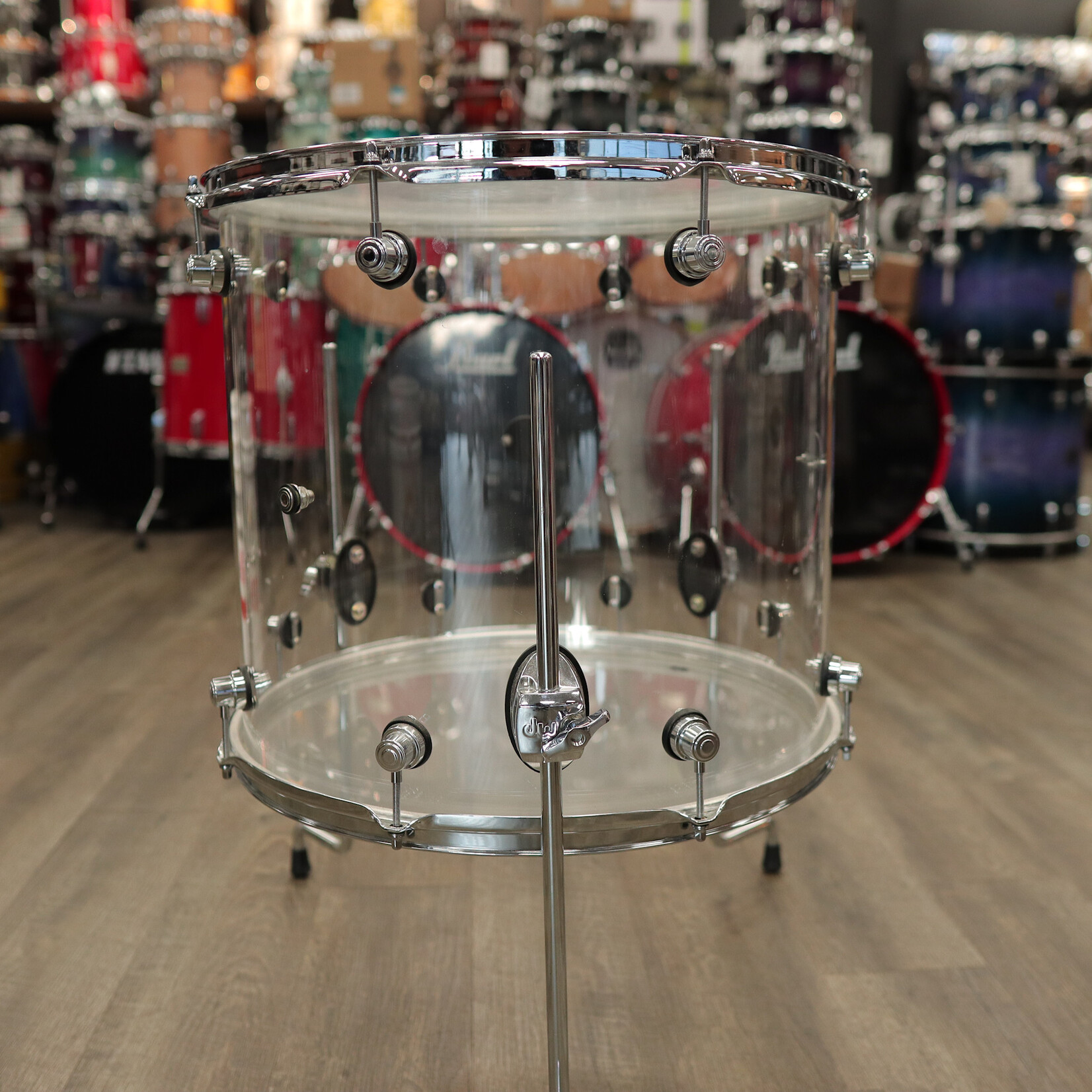DW Pre-Owned DW Design Series 16x18" Acrylic Floor Tom