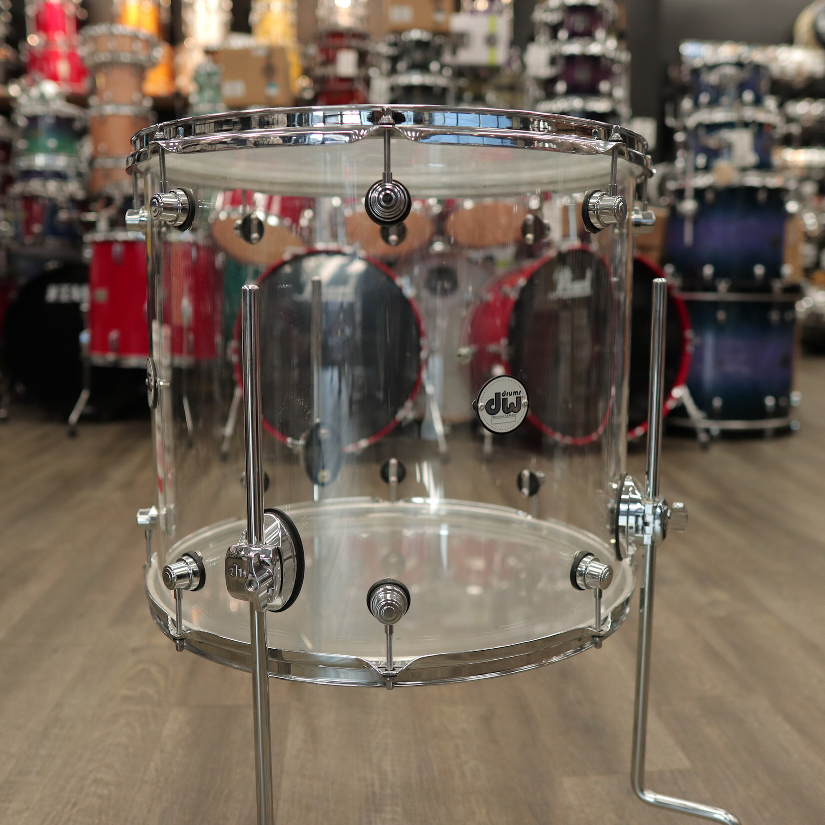 DW Pre-Owned DW Design Series 16x18" Acrylic Floor Tom