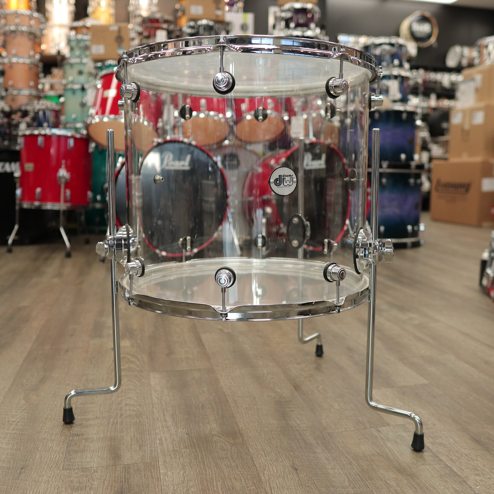 DW Pre-Owned DW Design Series 16x18" Acrylic Floor Tom