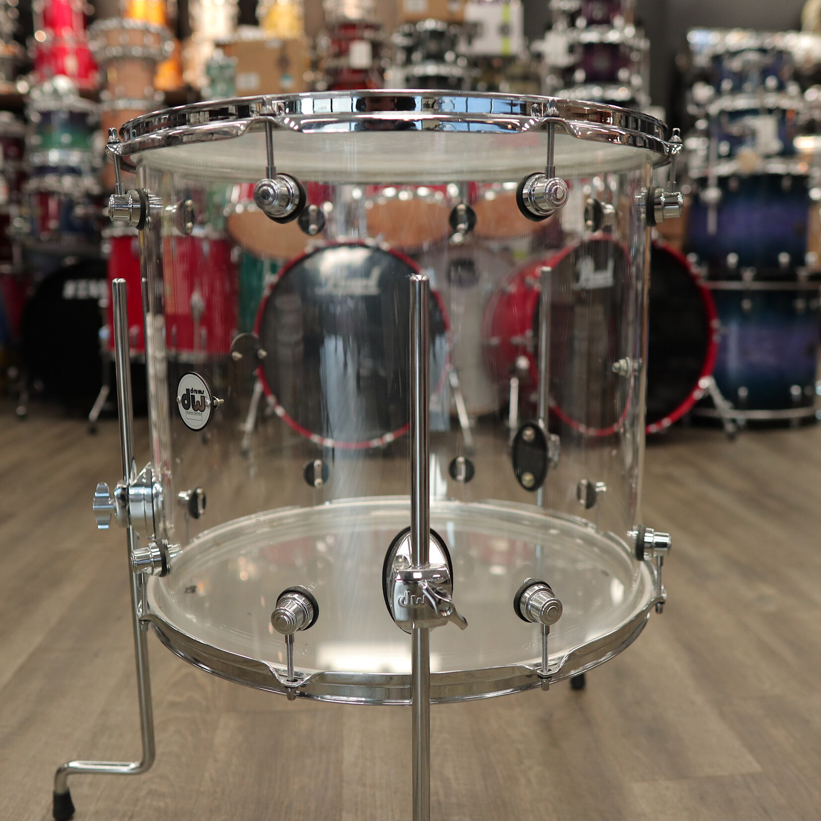 DW Pre-Owned DW Design Series 16x18" Acrylic Floor Tom