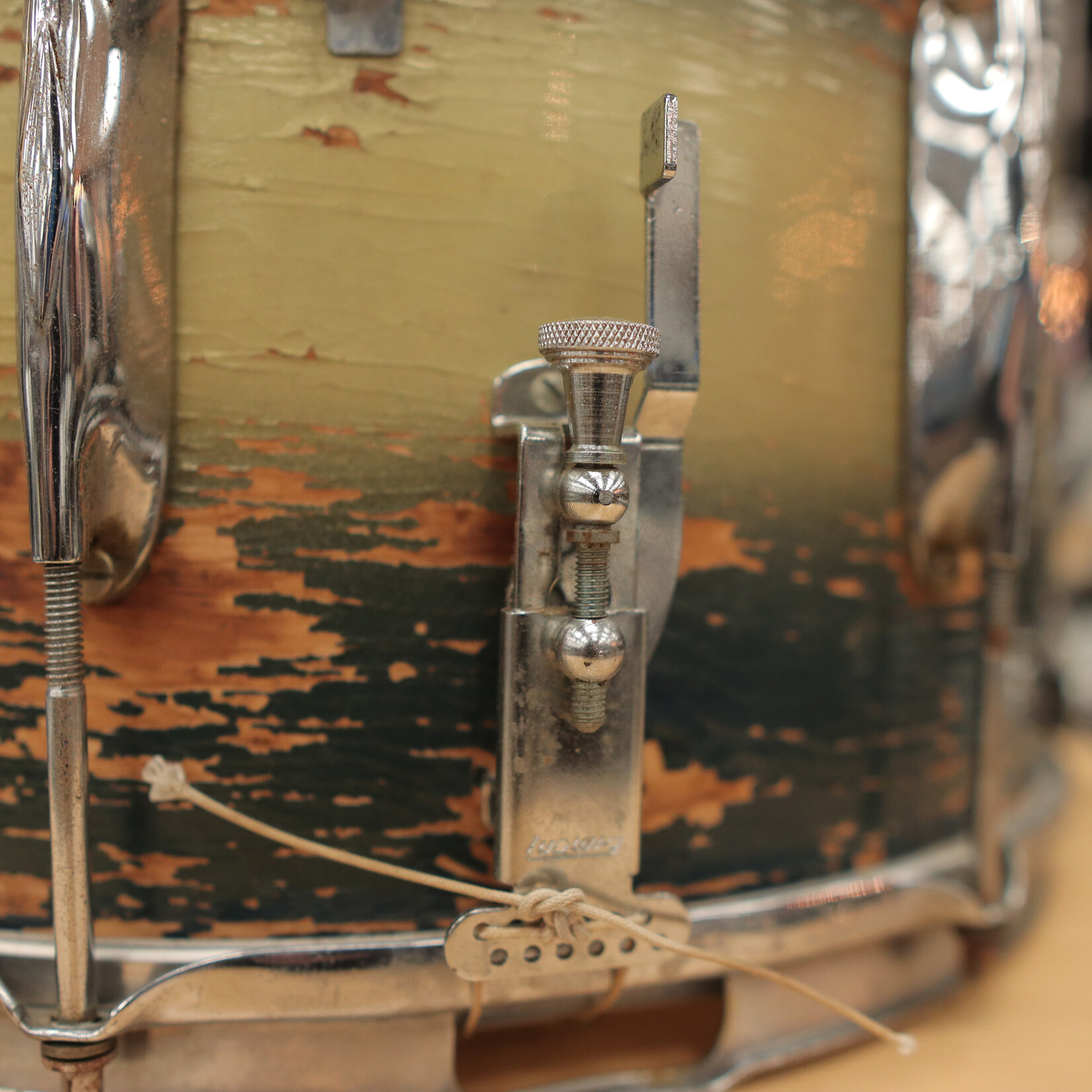 WFL Vintage WFL 10x15" Marching Zephyr Lug Snare Drum (Duco)