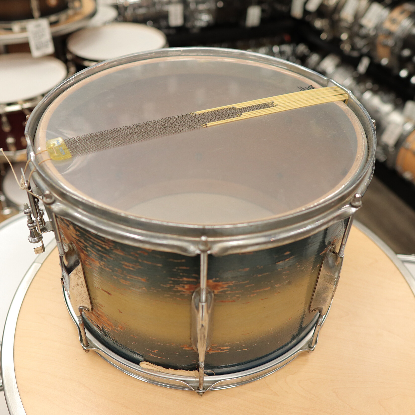 WFL Vintage WFL 10x15" Marching Zephyr Lug Snare Drum (Duco)