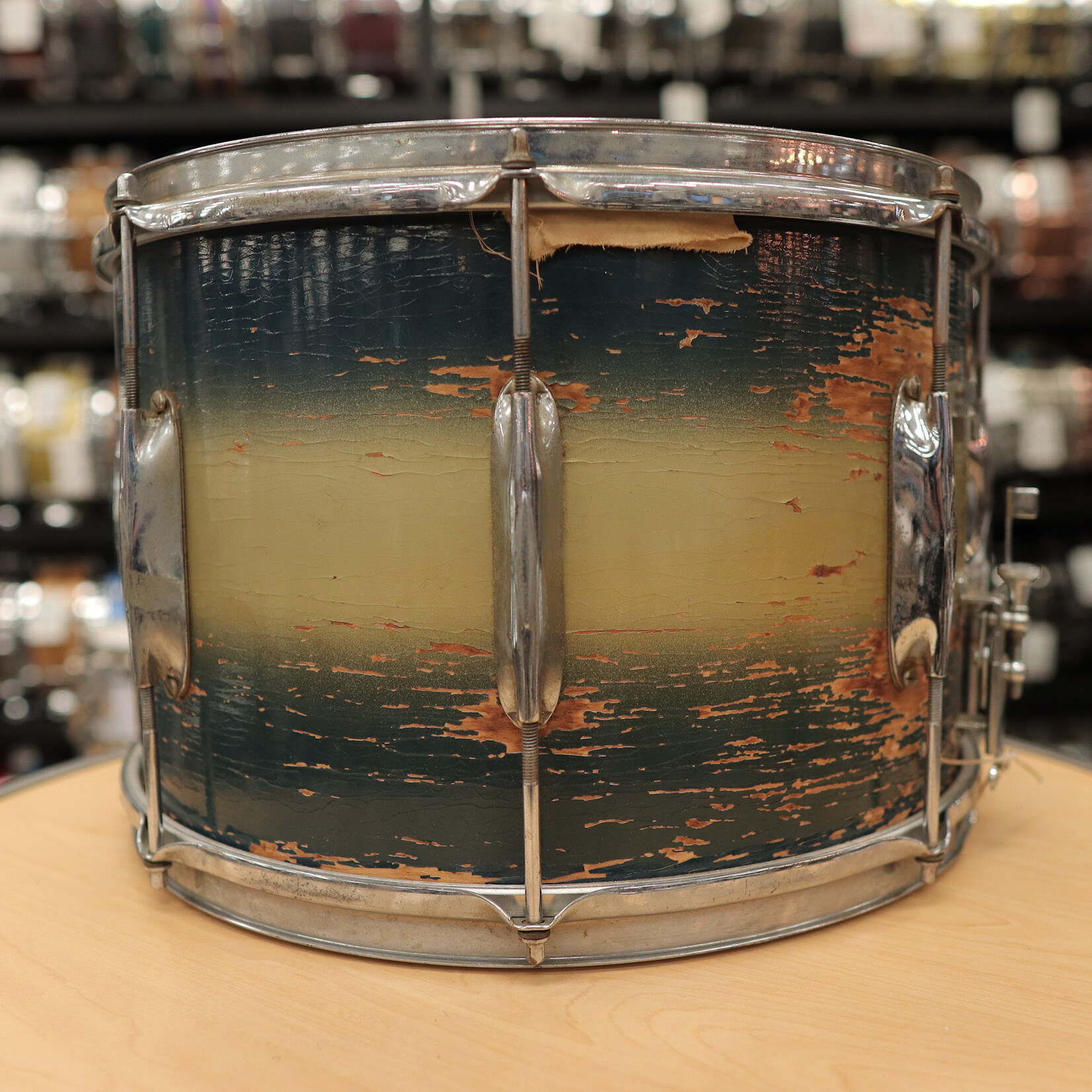 WFL Vintage WFL 10x15" Marching Zephyr Lug Snare Drum (Duco)