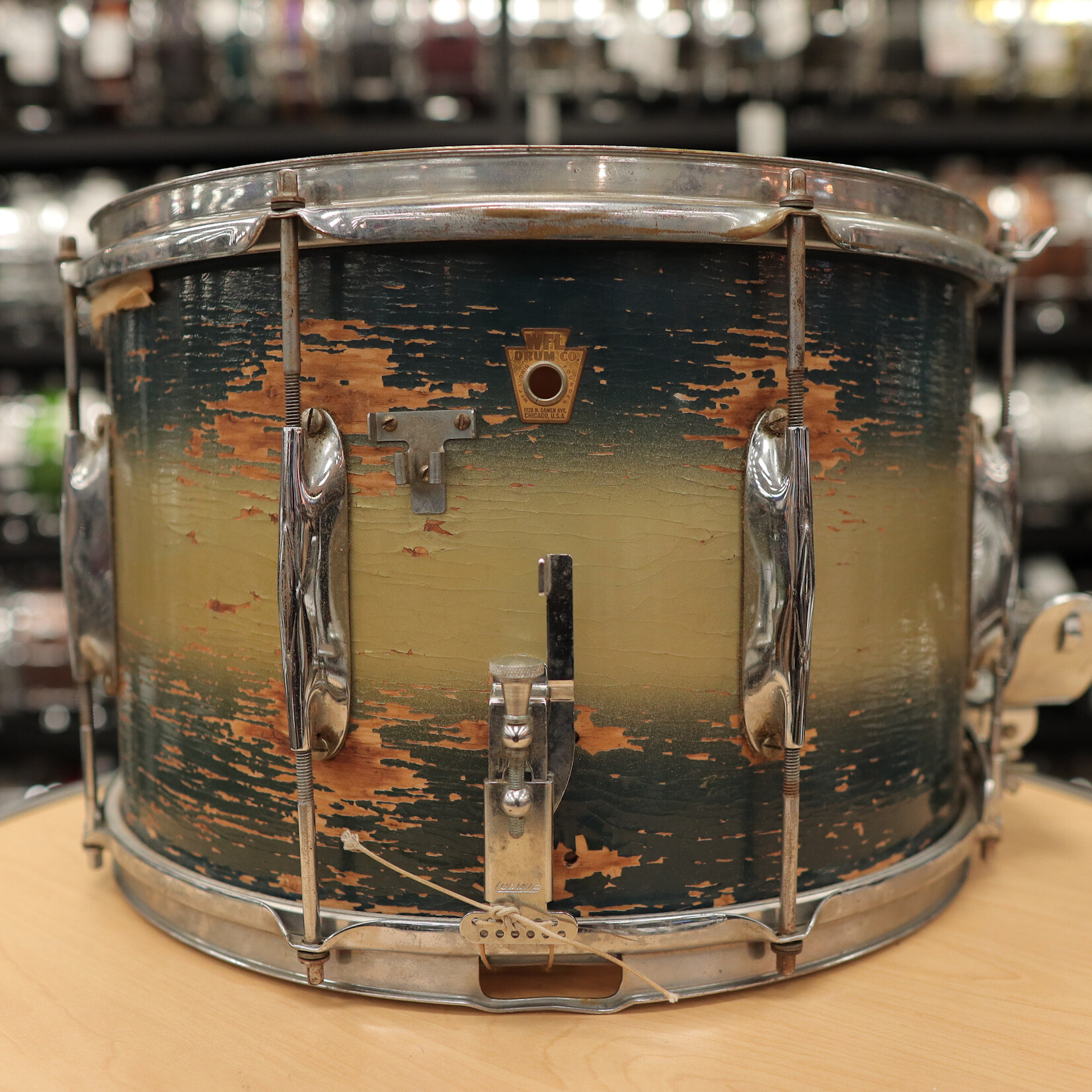 WFL Vintage WFL 10x15" Marching Zephyr Lug Snare Drum (Duco)