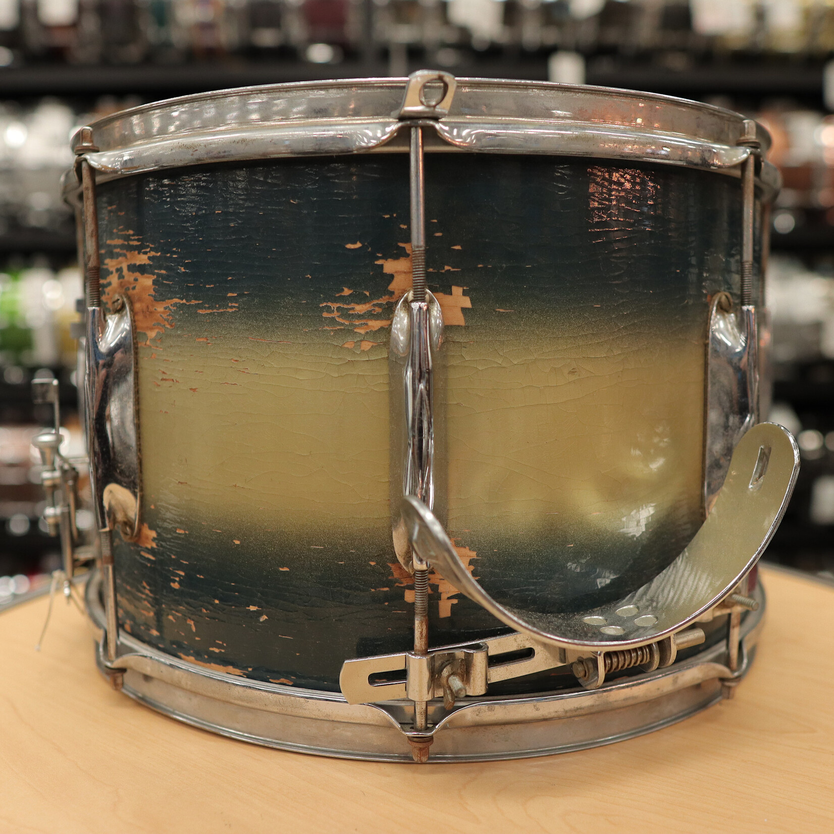 WFL Vintage WFL 10x15" Marching Zephyr Lug Snare Drum (Duco)