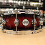DW Pre-Owned DW Design Series 5.5x14" Snare Drum (Tobacco Burst Gloss Lacquer)