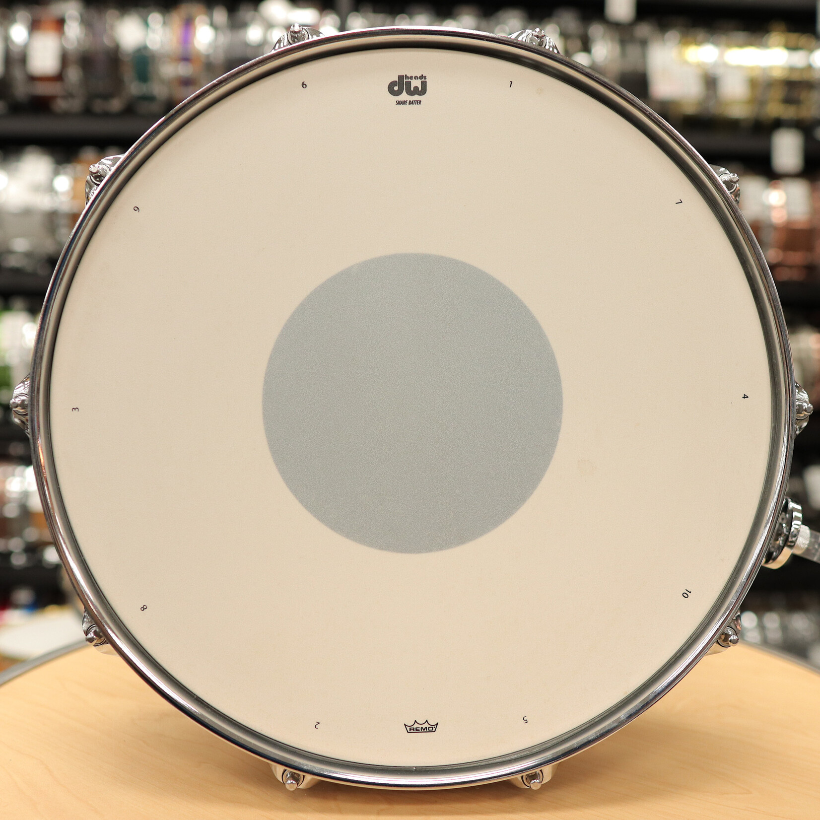 DW Pre-Owned DW Design Series 5.5x14" Snare Drum (Tobacco Burst Gloss Lacquer)