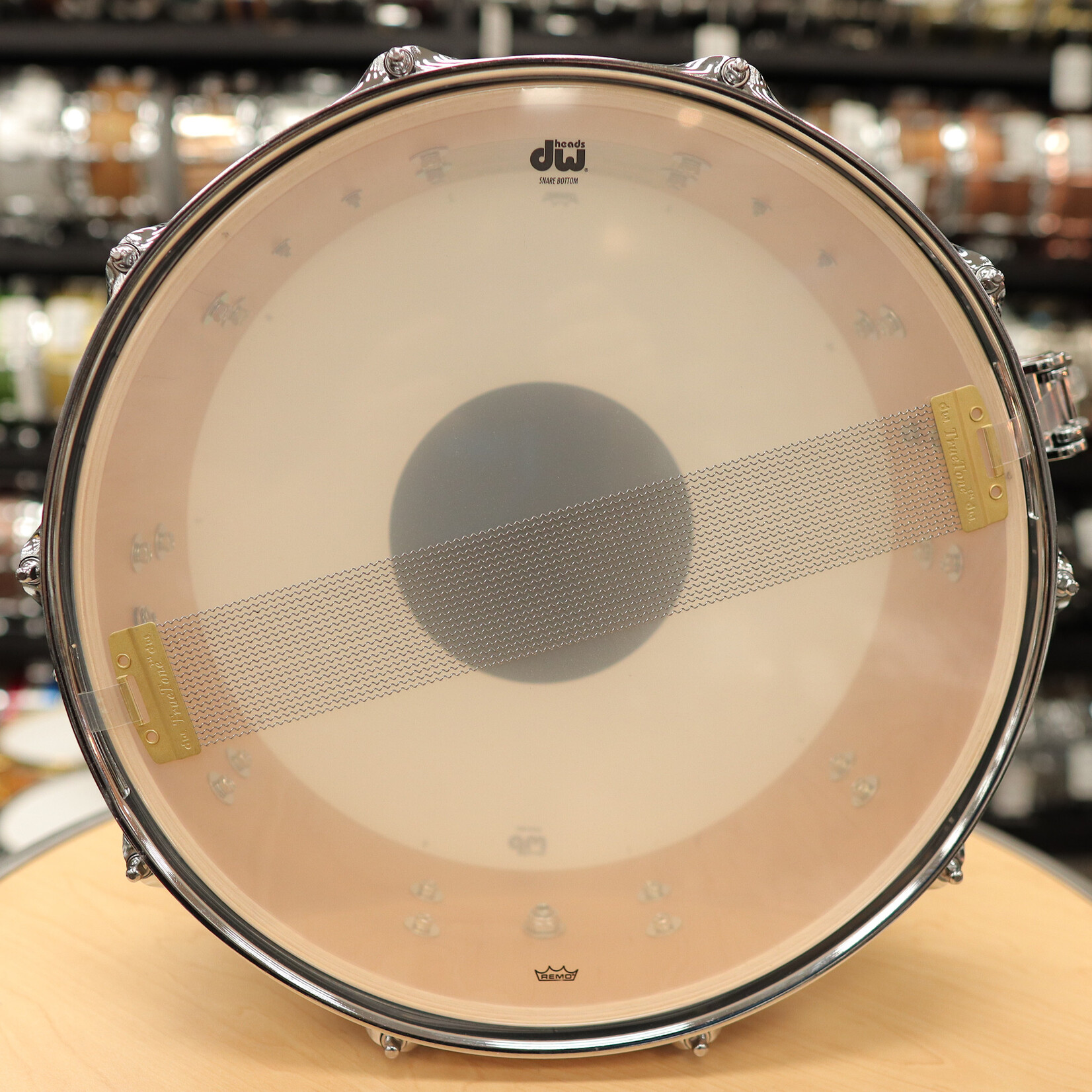 DW Pre-Owned DW Design Series 5.5x14" Snare Drum (Tobacco Burst Gloss Lacquer)