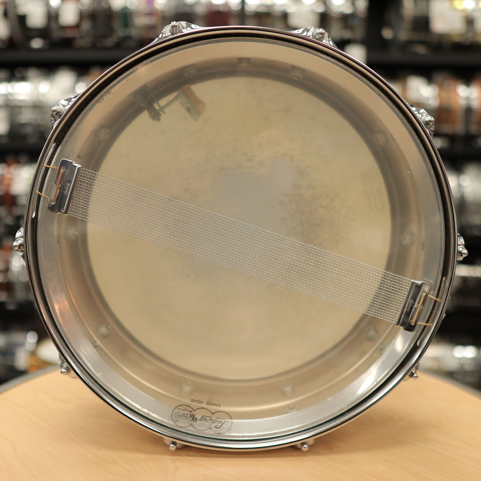 Ludwig Vintage 60s Ludwig 5x14" Supraphonic Snare Drum w/  Case, Brushes, Sticks, Ludwig/Gladstone Pad, & WFL Stand