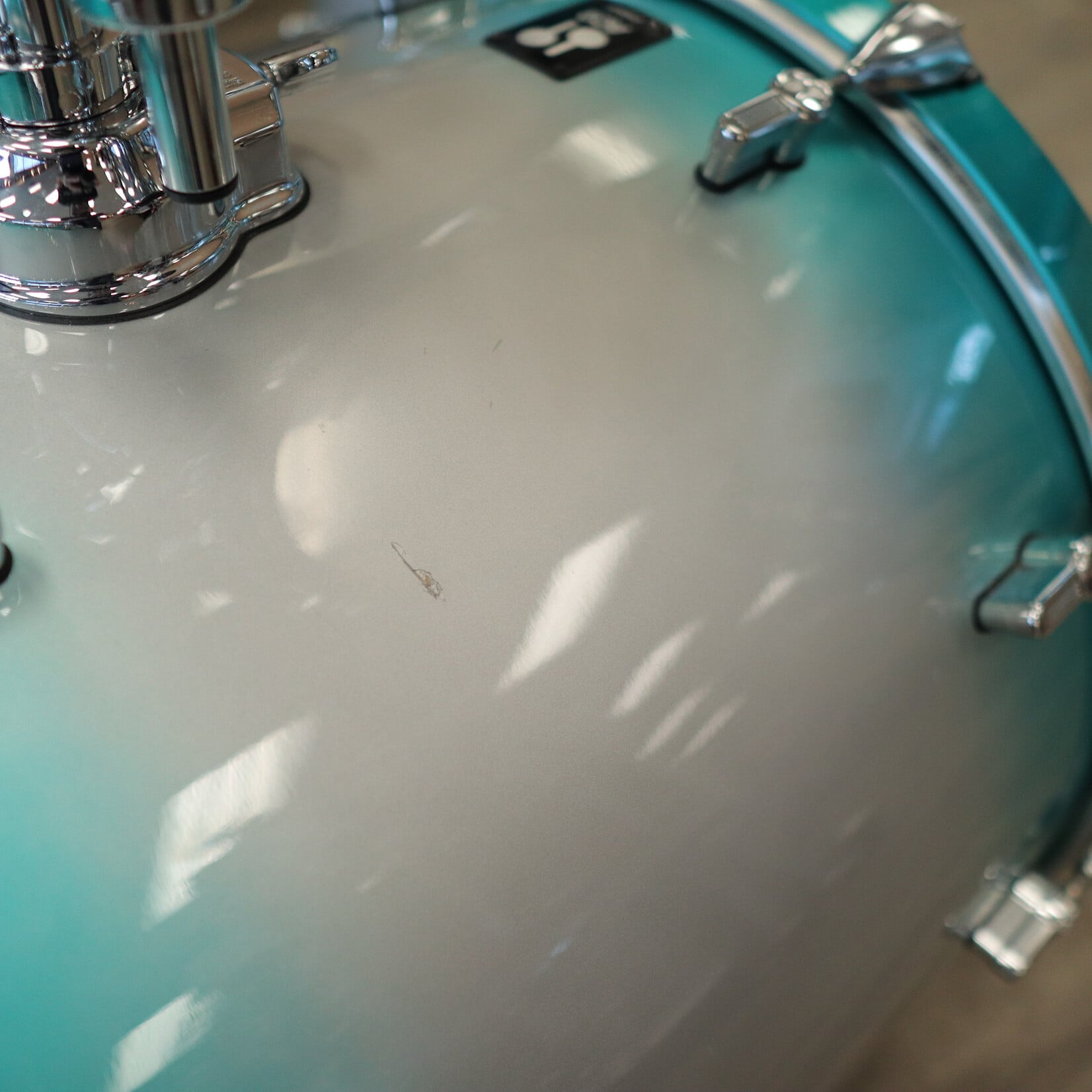 Sonor Pre-Owned Sonor AQ2 5-Piece Shell Pack 10/12/16/22/14sn (Aqua Silver Burst)