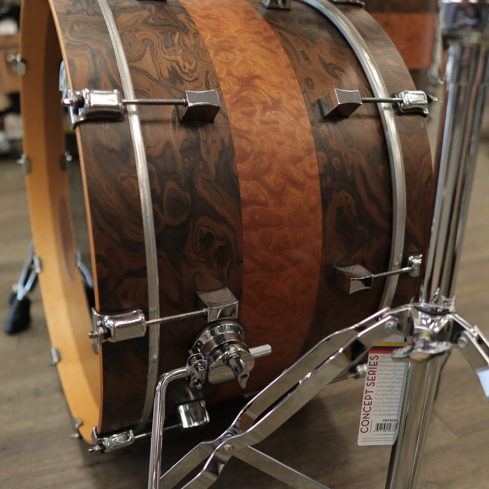 Pork Pie Pre-Owned Pork Pie Tri-Band 4-Piece Maple Shell Pack 10/12/16/22