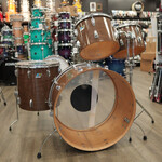 Ludwig Used 70s Ludwig 4Pc Shell Pack 13/14/16/24 (Walnut Cortex)