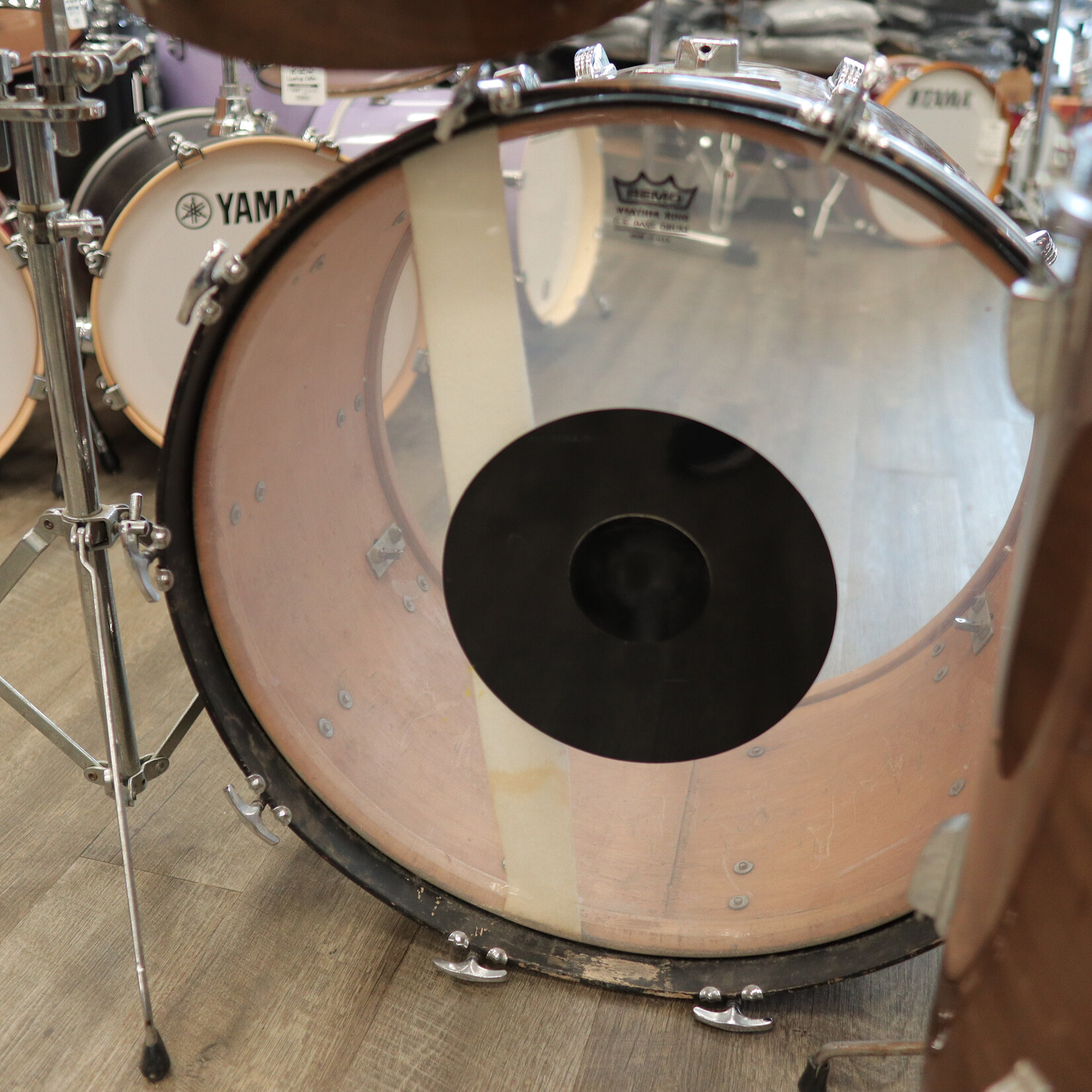 Ludwig Used 70s Ludwig 4Pc Shell Pack 13/14/16/24 (Walnut Cortex)