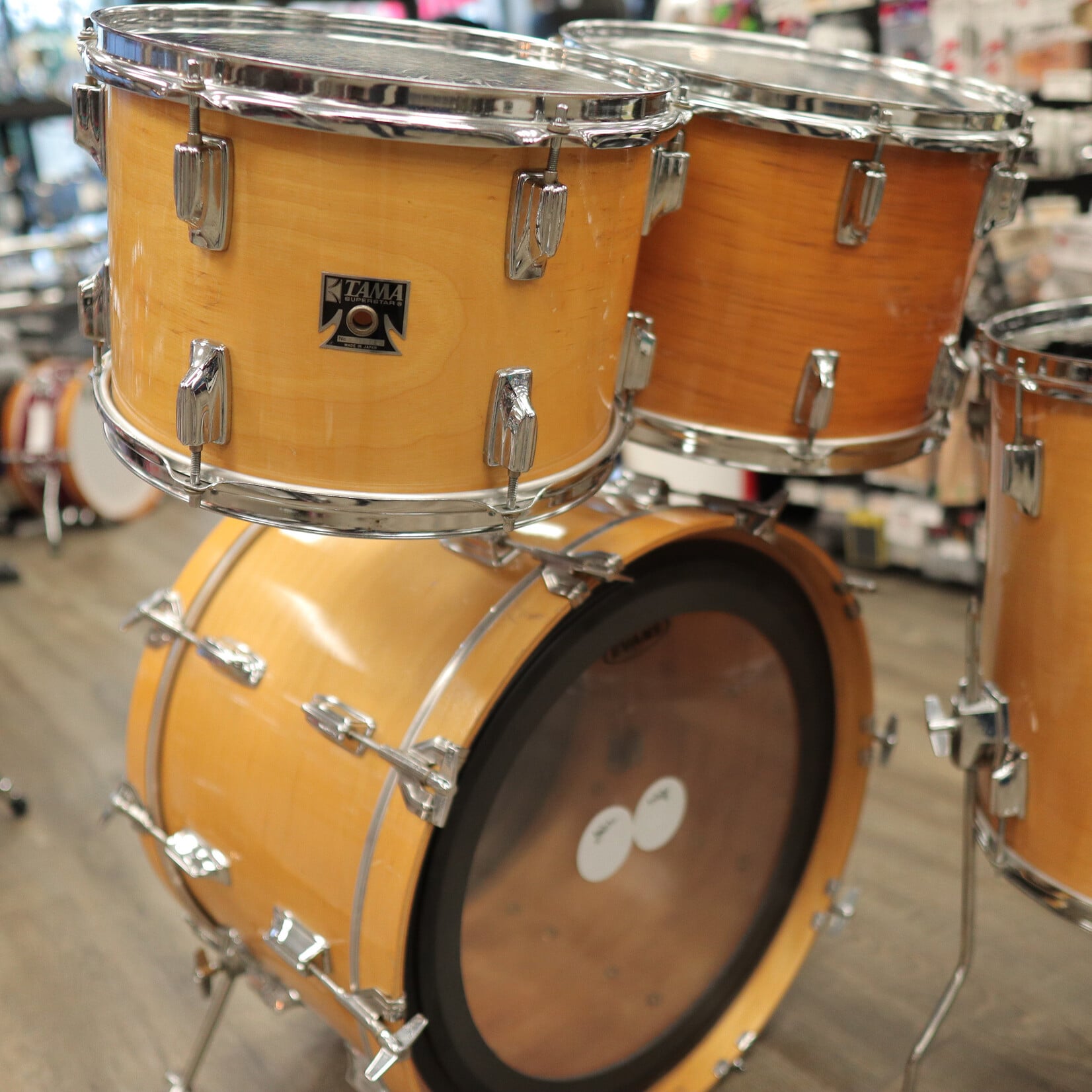 Tama Vintage Tama Superstar 4-Piece Shell Pack 13/14/16/22 (Made in Japan)