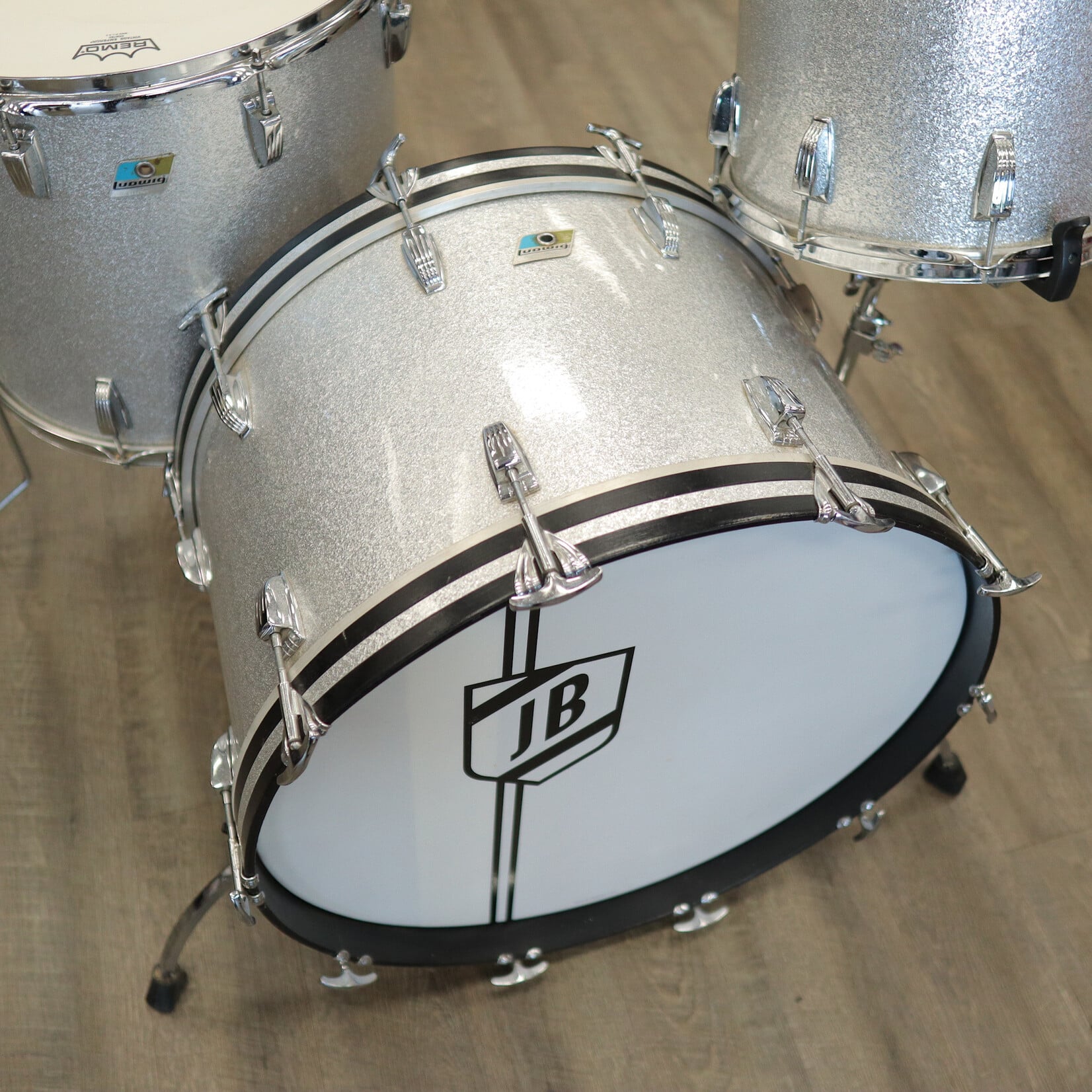 Ludwig 70s Ludwig Shell Pack 13/18/24 (Silver Sparkle)