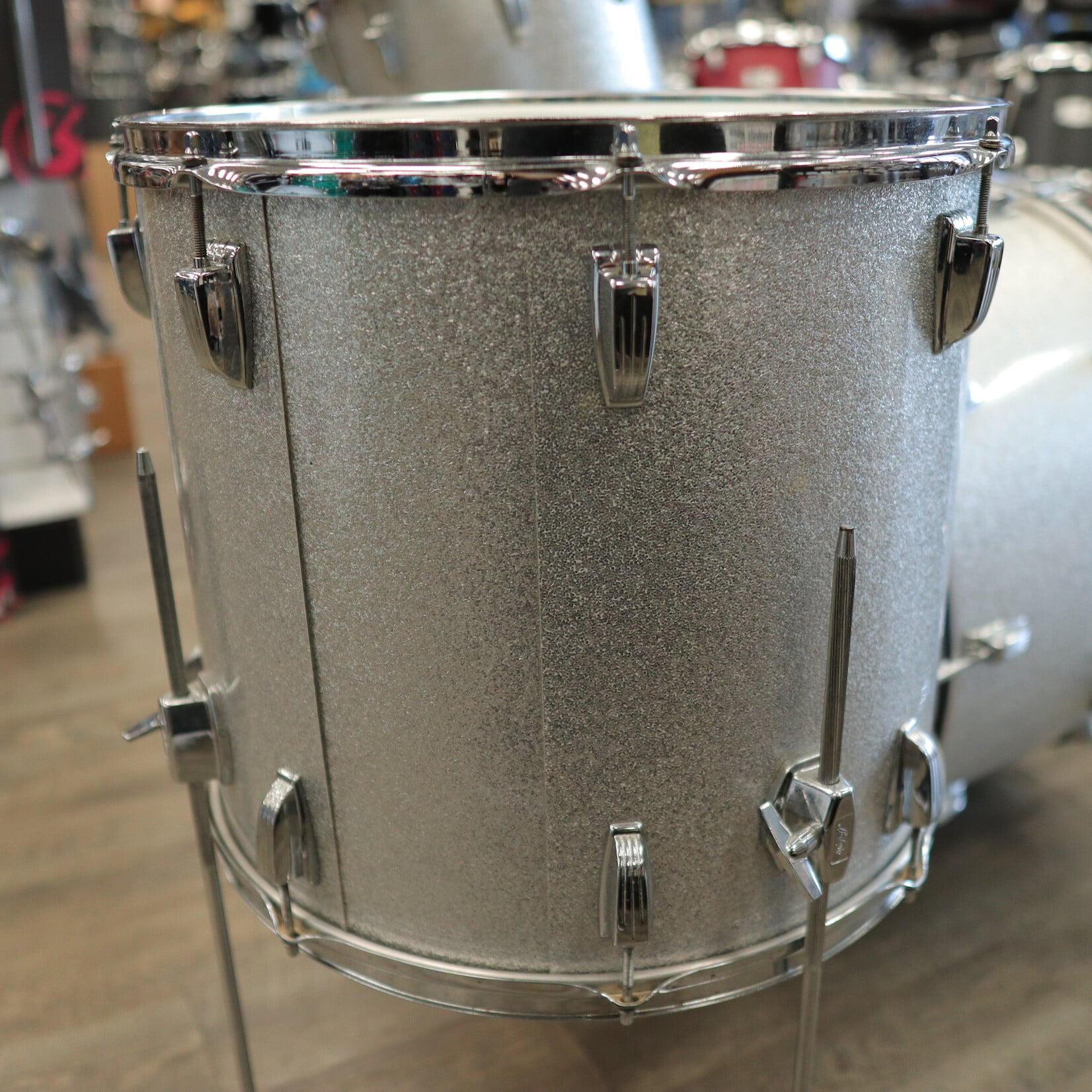 Ludwig 70s Ludwig Shell Pack 13/18/24 (Silver Sparkle)