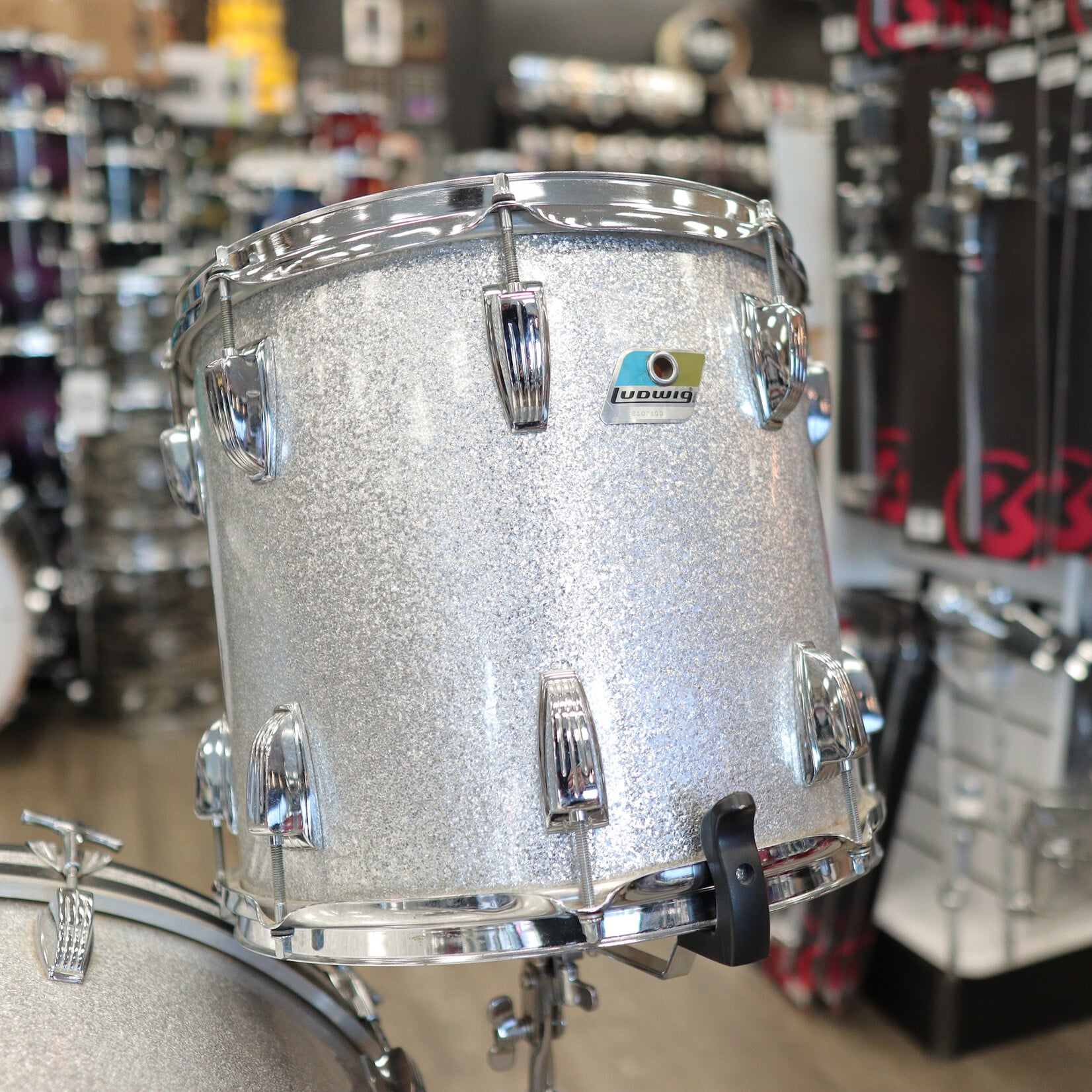 Ludwig 70s Ludwig Shell Pack 13/18/24 (Silver Sparkle)