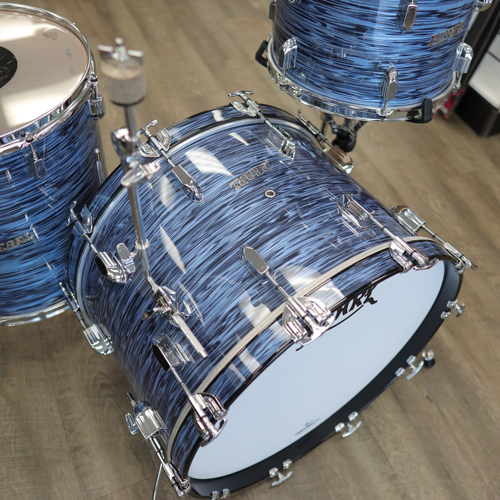 Pearl Pre-Owned Pearl President Series 3-PC Shell Pack 13/16/22 (Ocean Ripple)